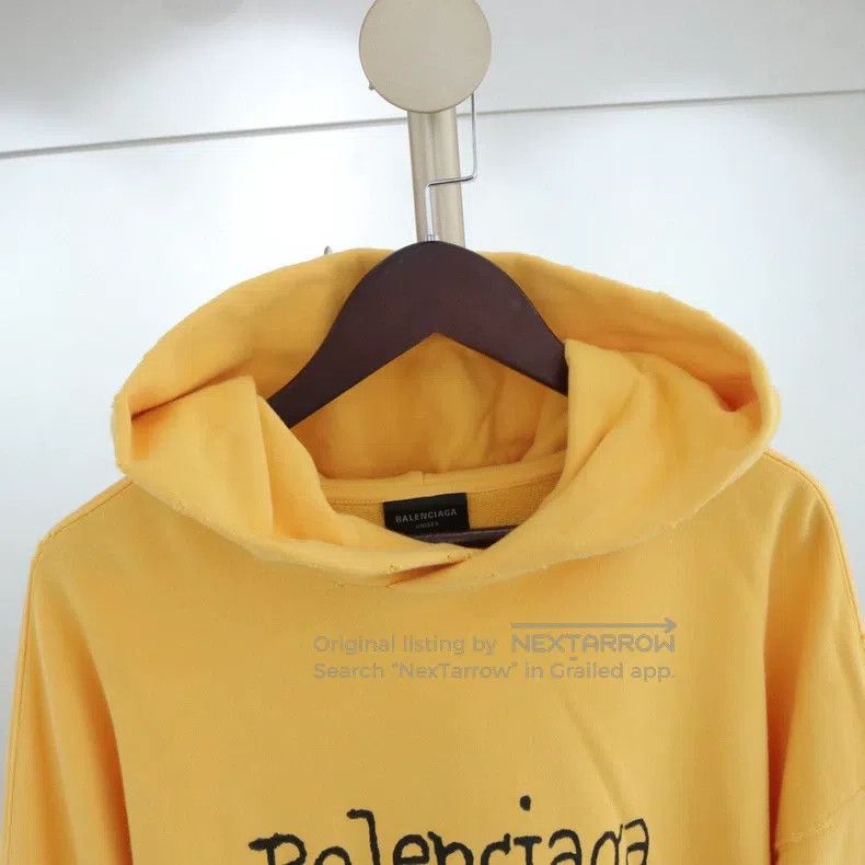 Balenciaga Balenciaga Distressed Style Sweatshirt Size US XS / EU 42 / 0 - 3 Thumbnail
