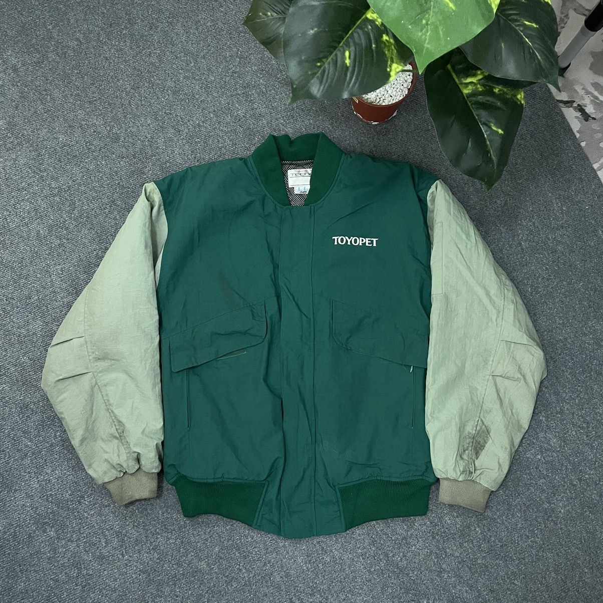 Vintage Vintage Toyota Toyopet Tecno Varsity Jacket Size US XL / EU 56 / 4 - 6 Thumbnail