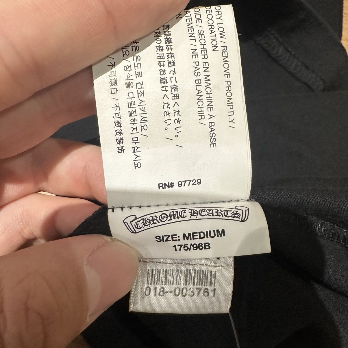 Chrome Hearts Chrome Hearts Fleur Logo Pocket T-shirt Size M Size US M / EU 48-50 / 2 - 4 Thumbnail