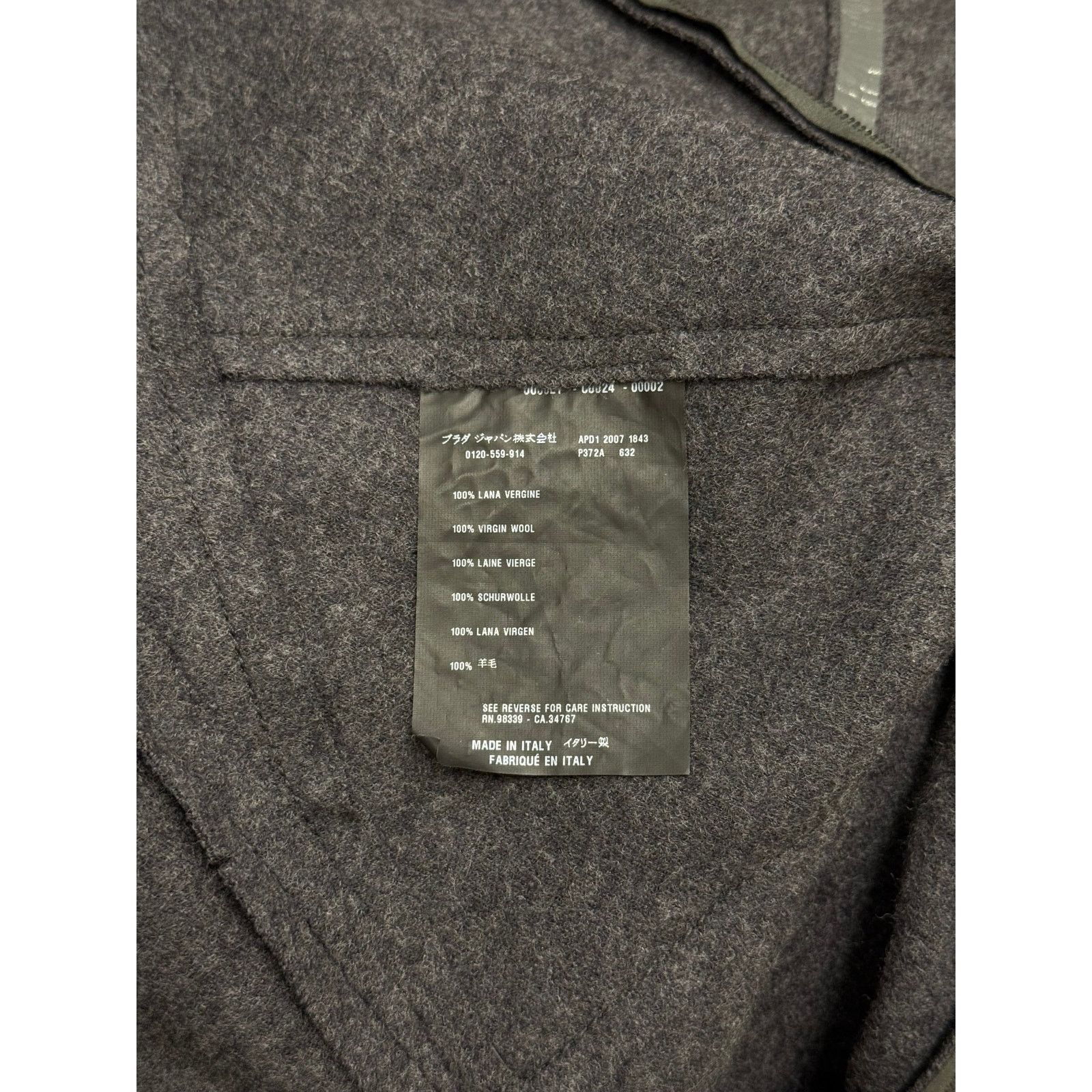 Prada 2007 Prada paneled wool midi dress Size S / US 4 / IT 40 - 7 Thumbnail
