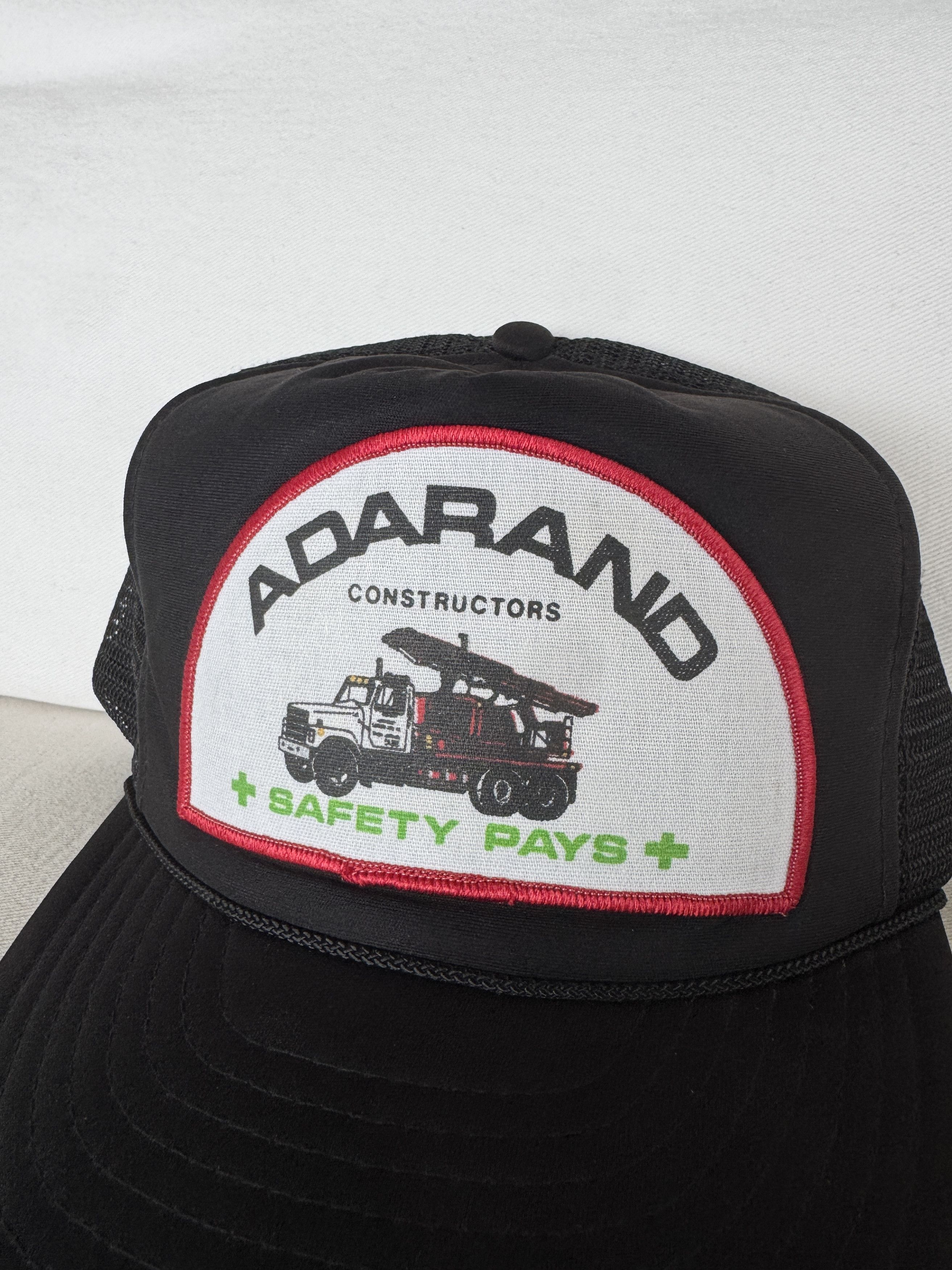 Vintage Adarand Construction 90s Trucker Size ONE SIZE - 2 Thumbnail
