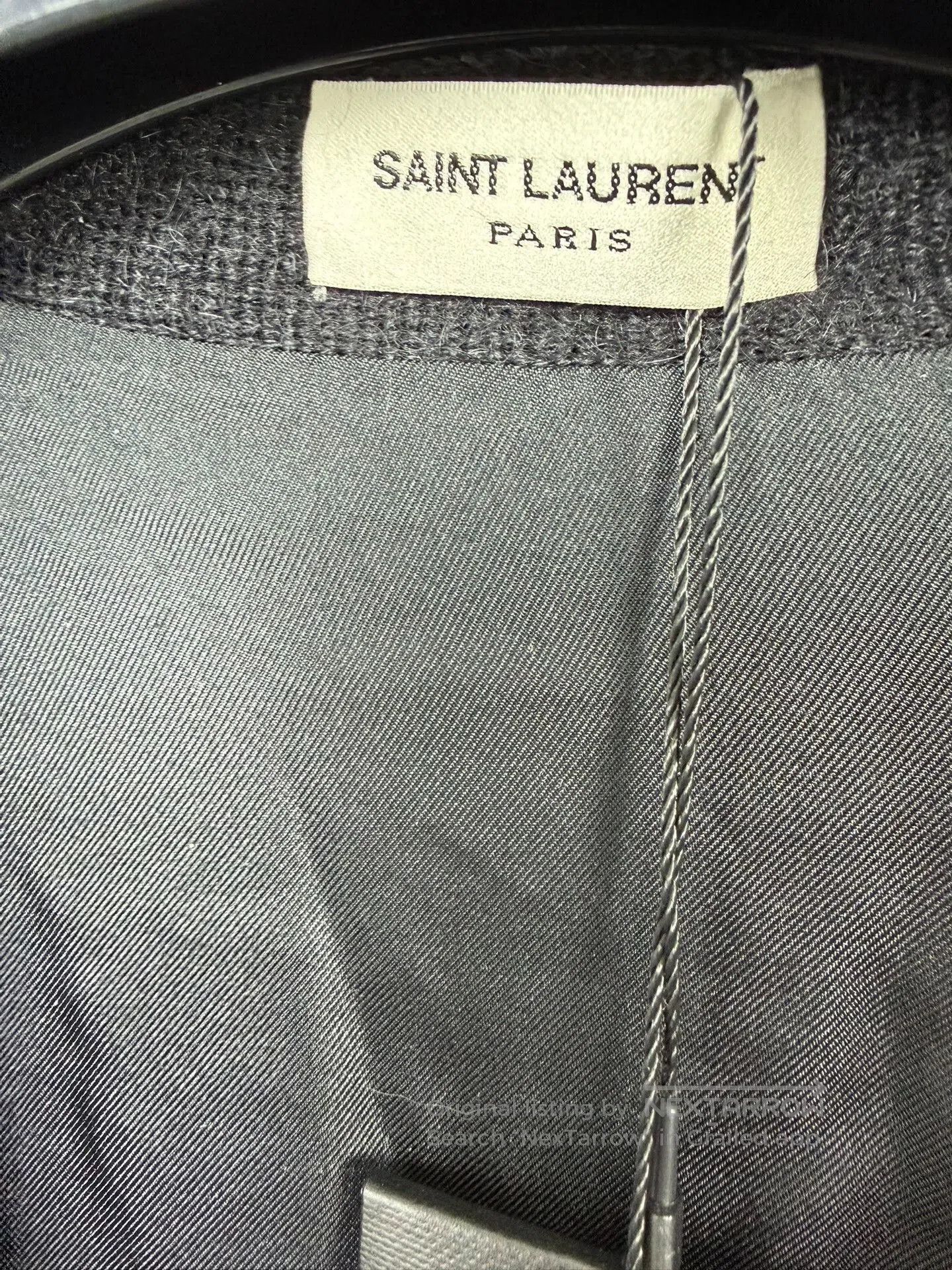 Saint Laurent Paris Saint Laurent Pink Leopard Knit Cardigan. Size M / US 6-8 / IT 42-44 - 4 Thumbnail