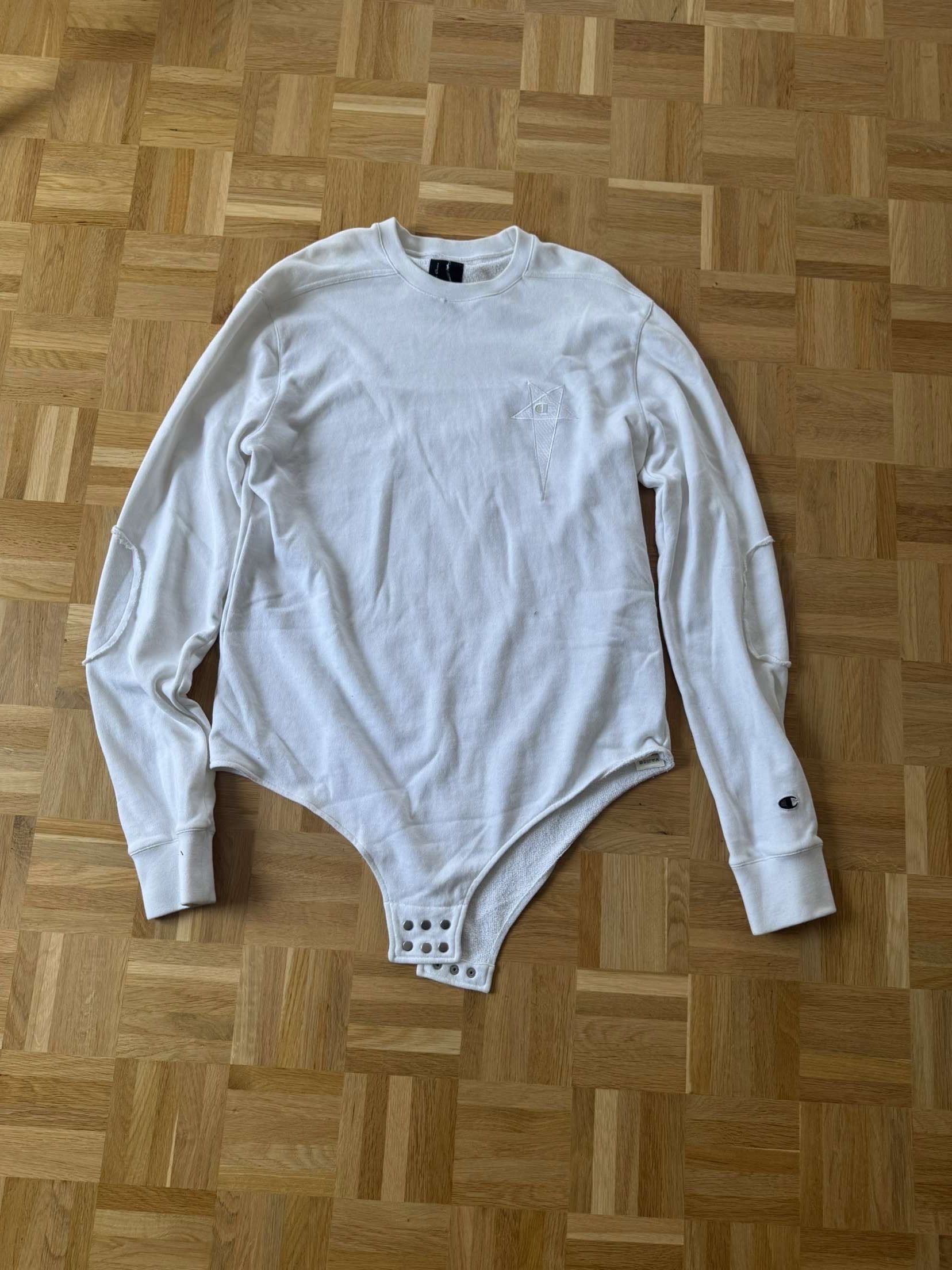 Rick owens x Champion sweater white
