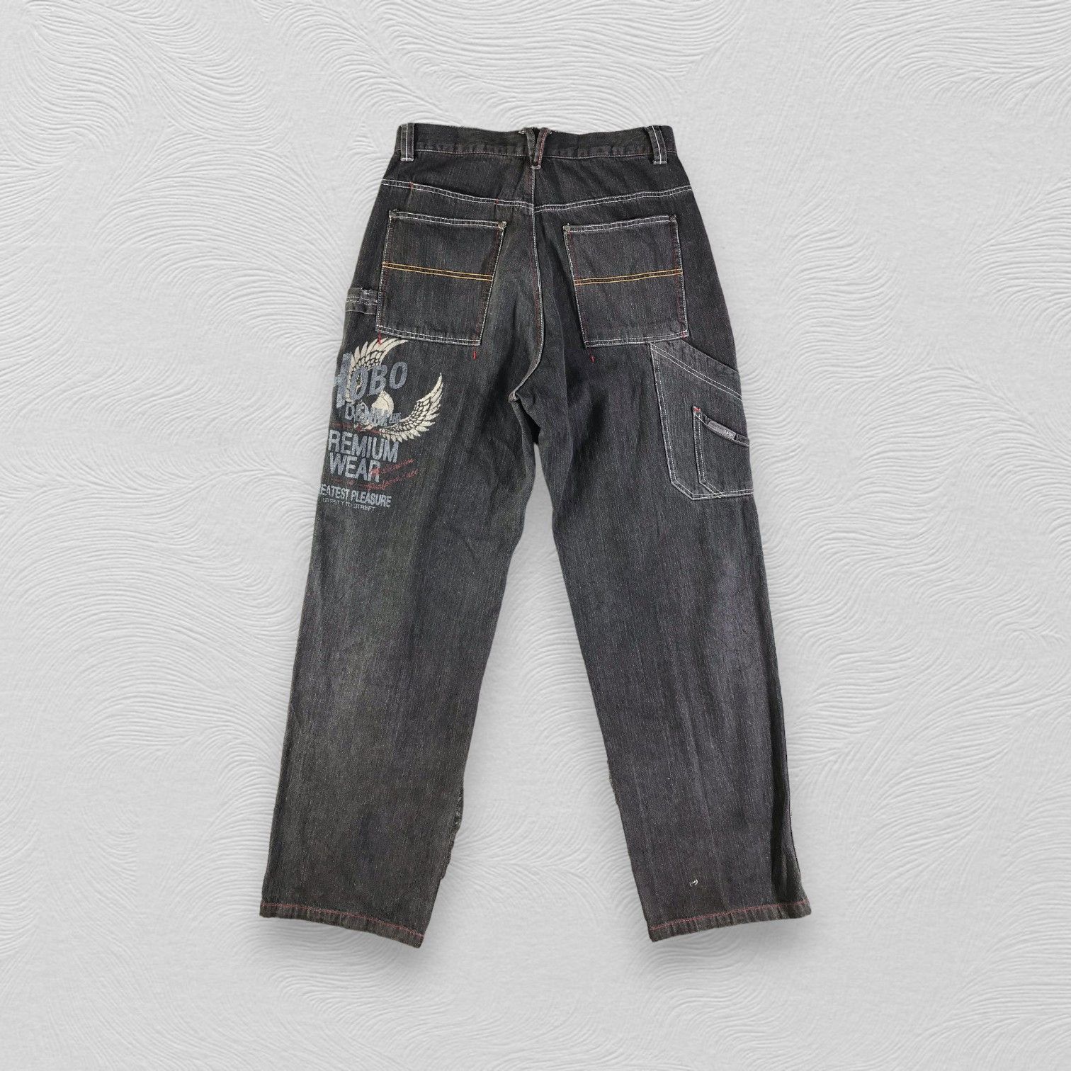 Hobo Hobo Cargo Jeans Baggy Denim KJ2909 Size US 34 / EU 50 - 2 Thumbnail