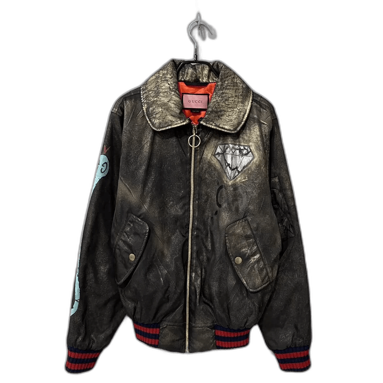 Gucci Skull Pilot Cotton Jacket by Gucci Size US S / EU 44-46 / 1 - 1 Thumbnail