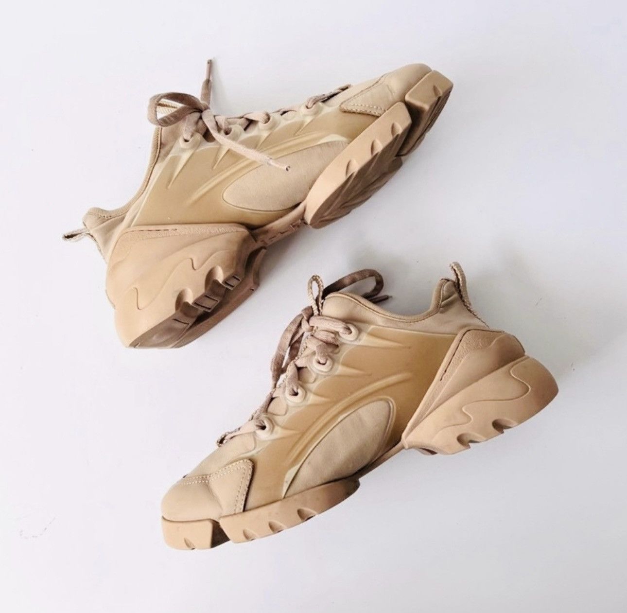 Dior Dior D-Connect Sneaker Nude Technical Fabric Size US 7 / IT 37 - 1 Thumbnail