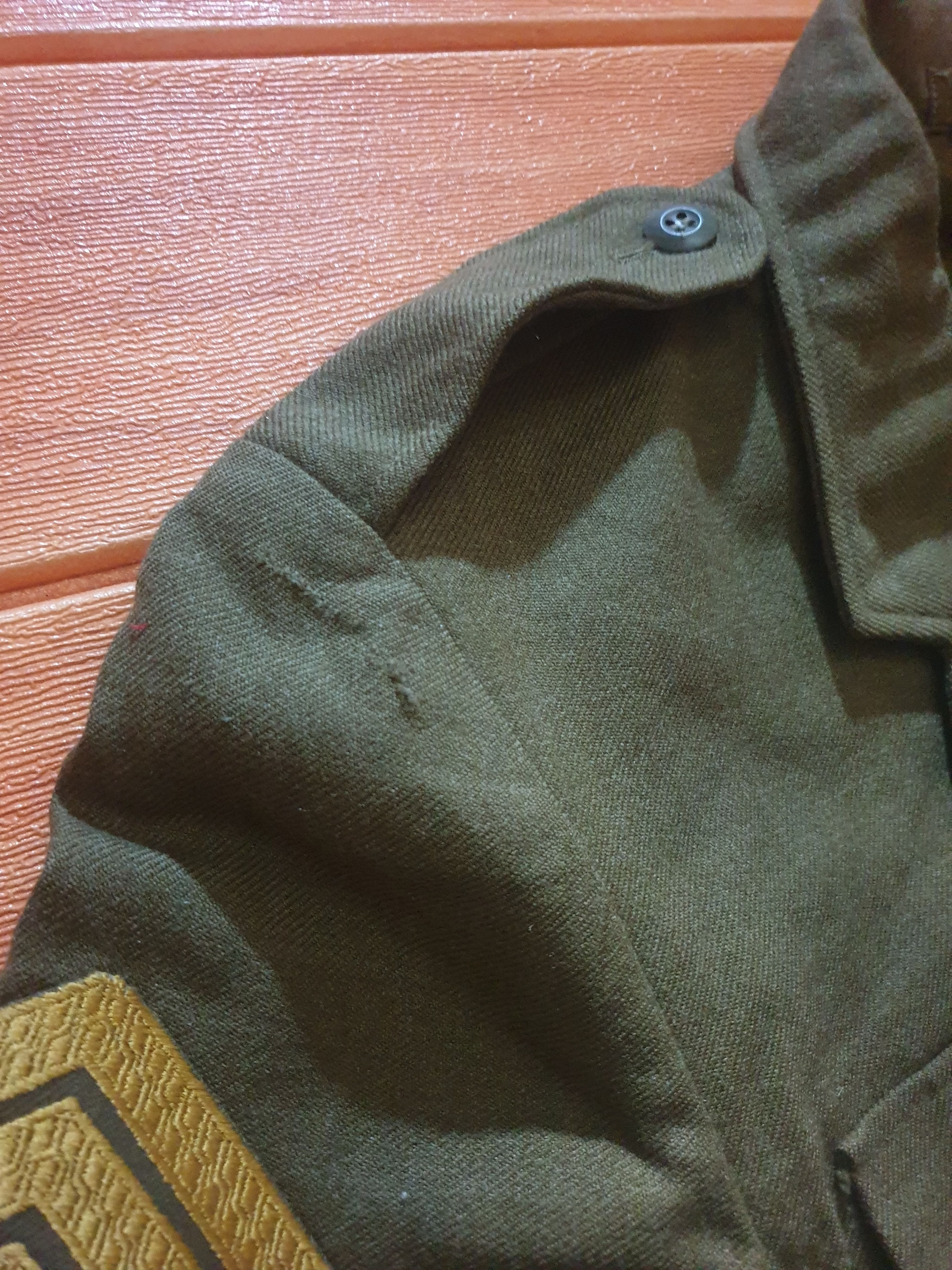 Japanese Brand 💥Vintage Military wool green military Jacket Size US M / EU 48-50 / 2 - 5 Thumbnail
