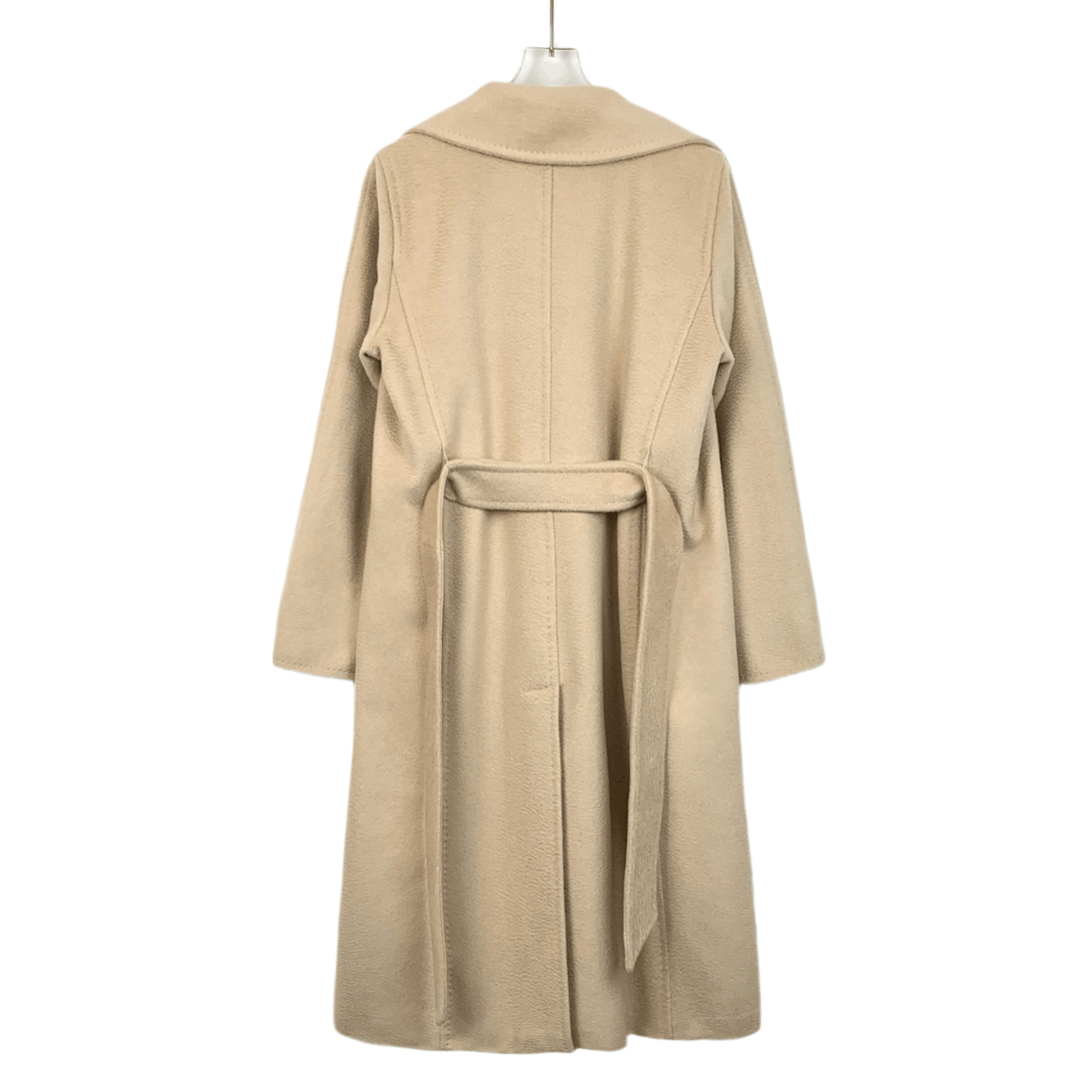 Max Mara MaxMara Camel Hair Belted Coat (Size XXS) Size XXS / US 00 / IT 34 - 7 Thumbnail