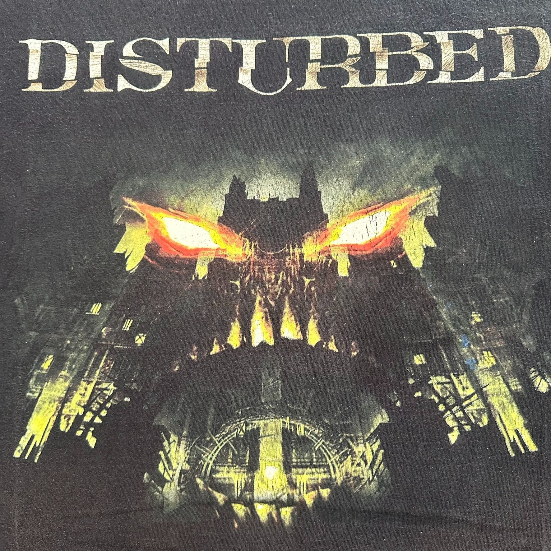 Band Tees Vintage Y2K Disturbed Asylum T-Shirt Heavy Metal Band Tee Size US XL / EU 56 / 4 - 3 Thumbnail