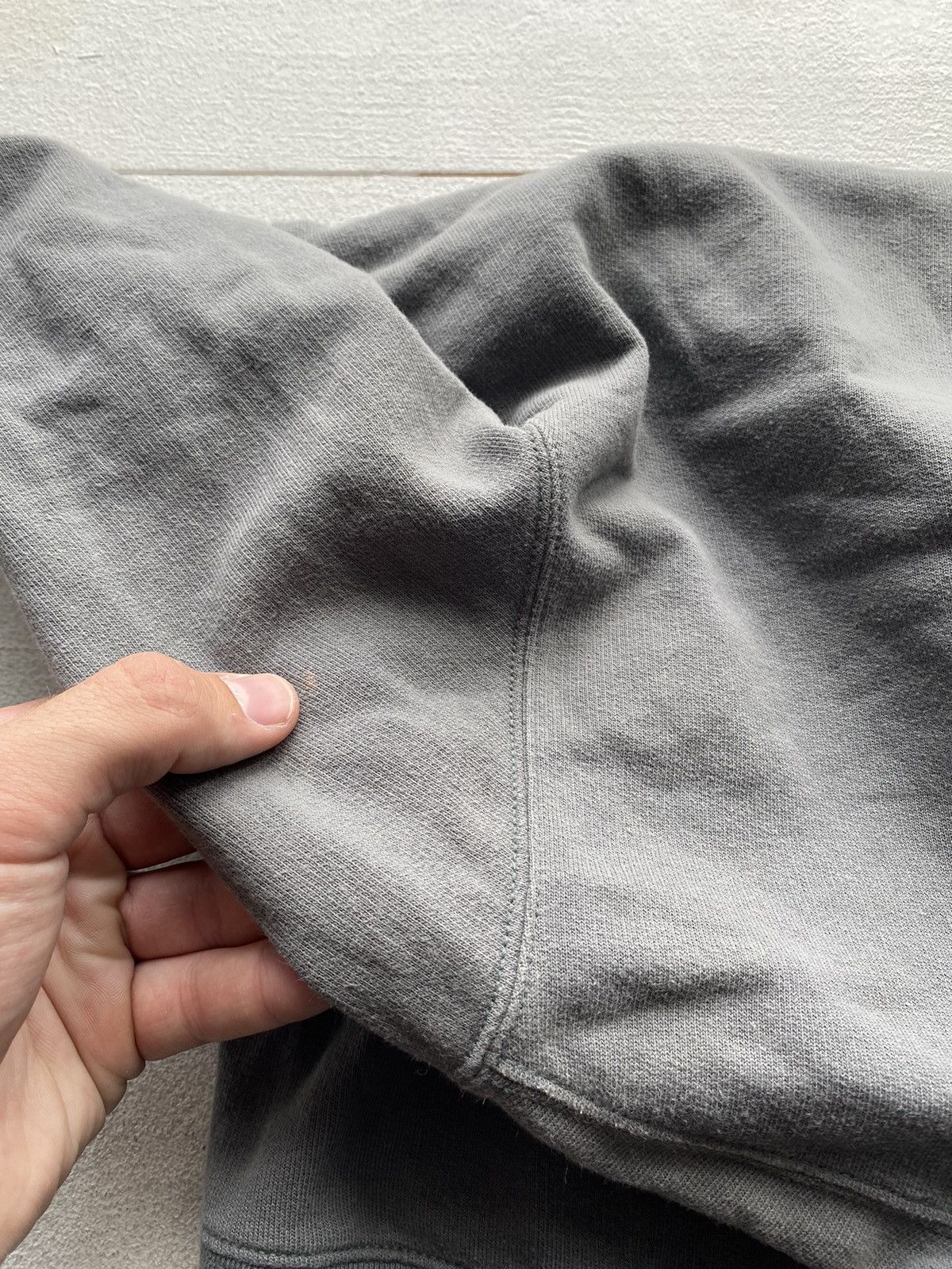 Diesel × Vintage 90s🔥Punk Opium Diesel Weather Logo Gray Gothic Hoodie Y2k Size US L / EU 52-54 / 3 - 12 Thumbnail