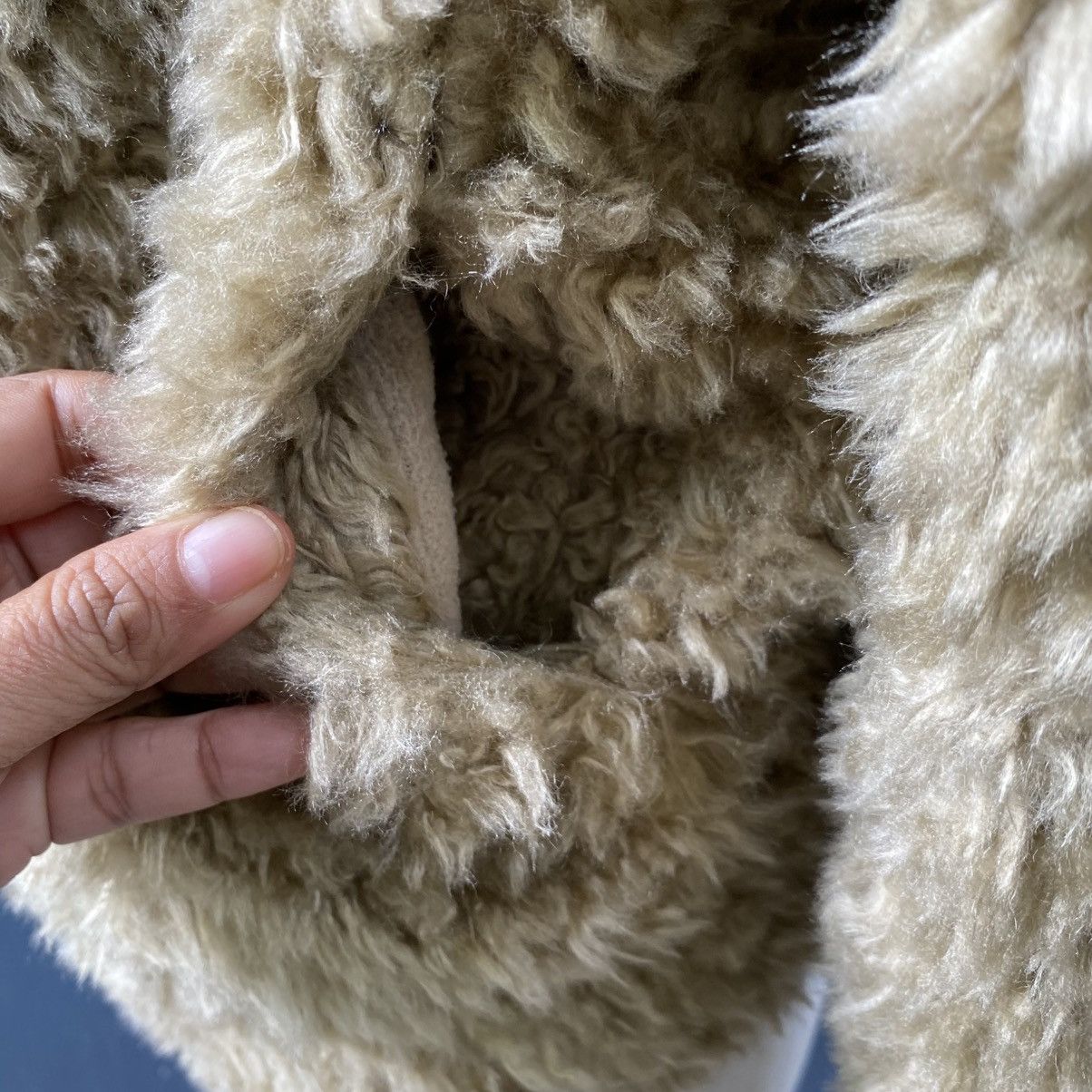 Tsumori Chisato Tsumori Chisato Camel Faux Fur Zip Jacket Size XS / US 0-2 / IT 36-38 - 14 Thumbnail