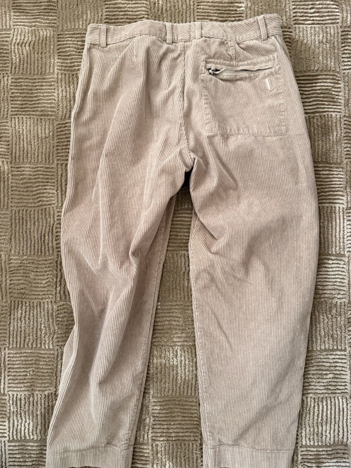 Folk Folk Assembly Pants in Khaki Corduroy Size US 32 / EU 48 - 2 Thumbnail