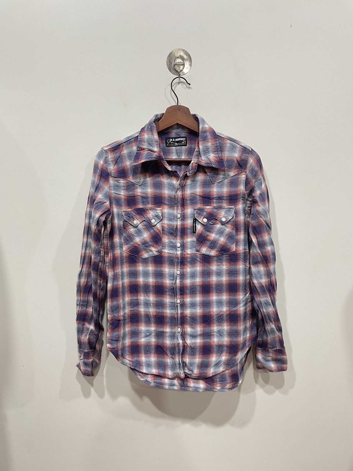 HOLLYWOOD RANCH MARKET HR Market snap button Size US S / EU 44-46 / 1 - 1 Thumbnail