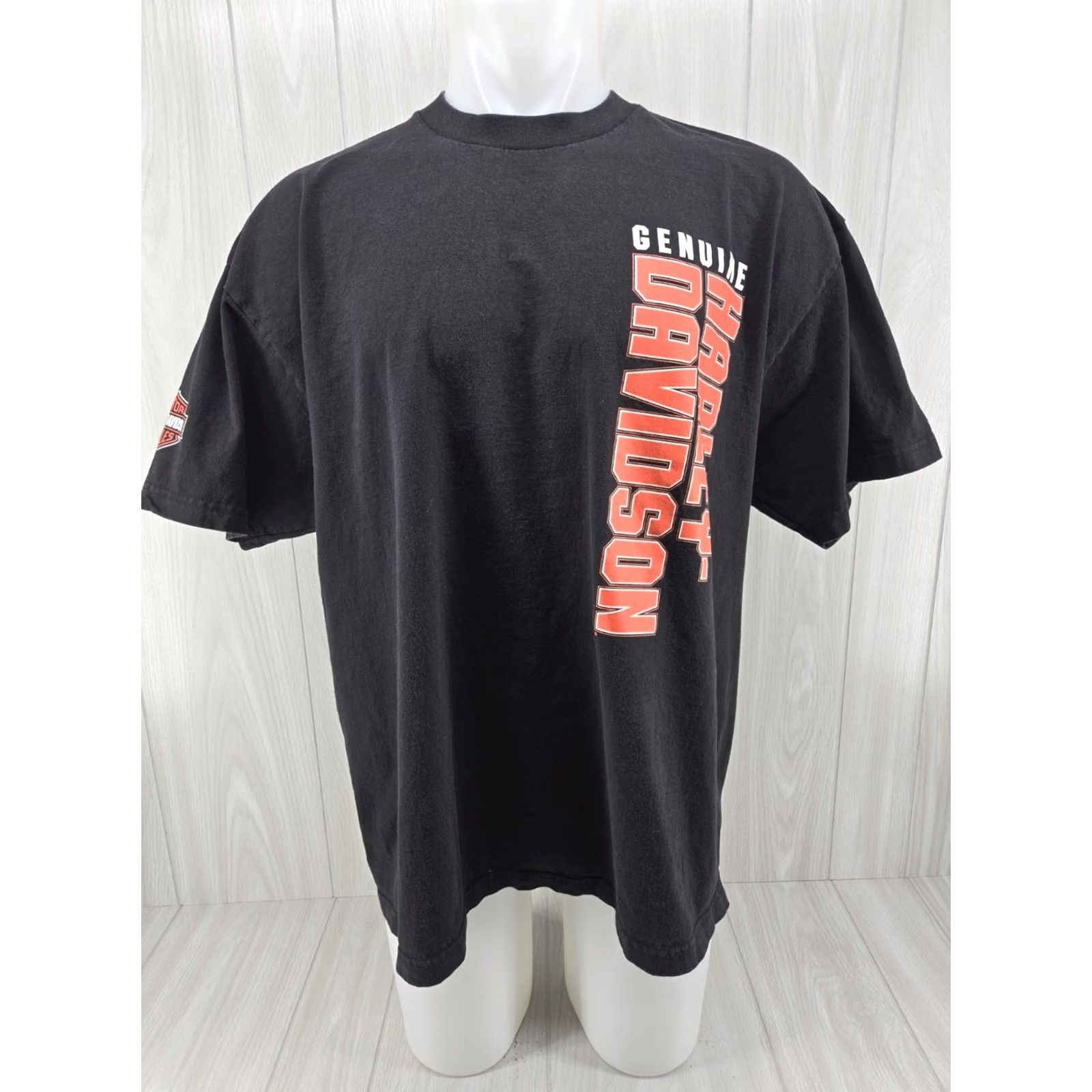 Harley Davidson Harley-Davidson Shirt Mens 2XL Black Natchez Trace Tuscumbia AL 2XL Size US XXL / EU 58 / 5 - 2 Thumbnail