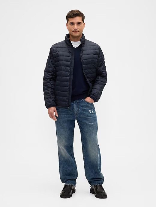 Gap GAP ColdControl 100% Recycled Relaxed Puffer Jacket Size US L / EU 52-54 / 3 - 3 Thumbnail