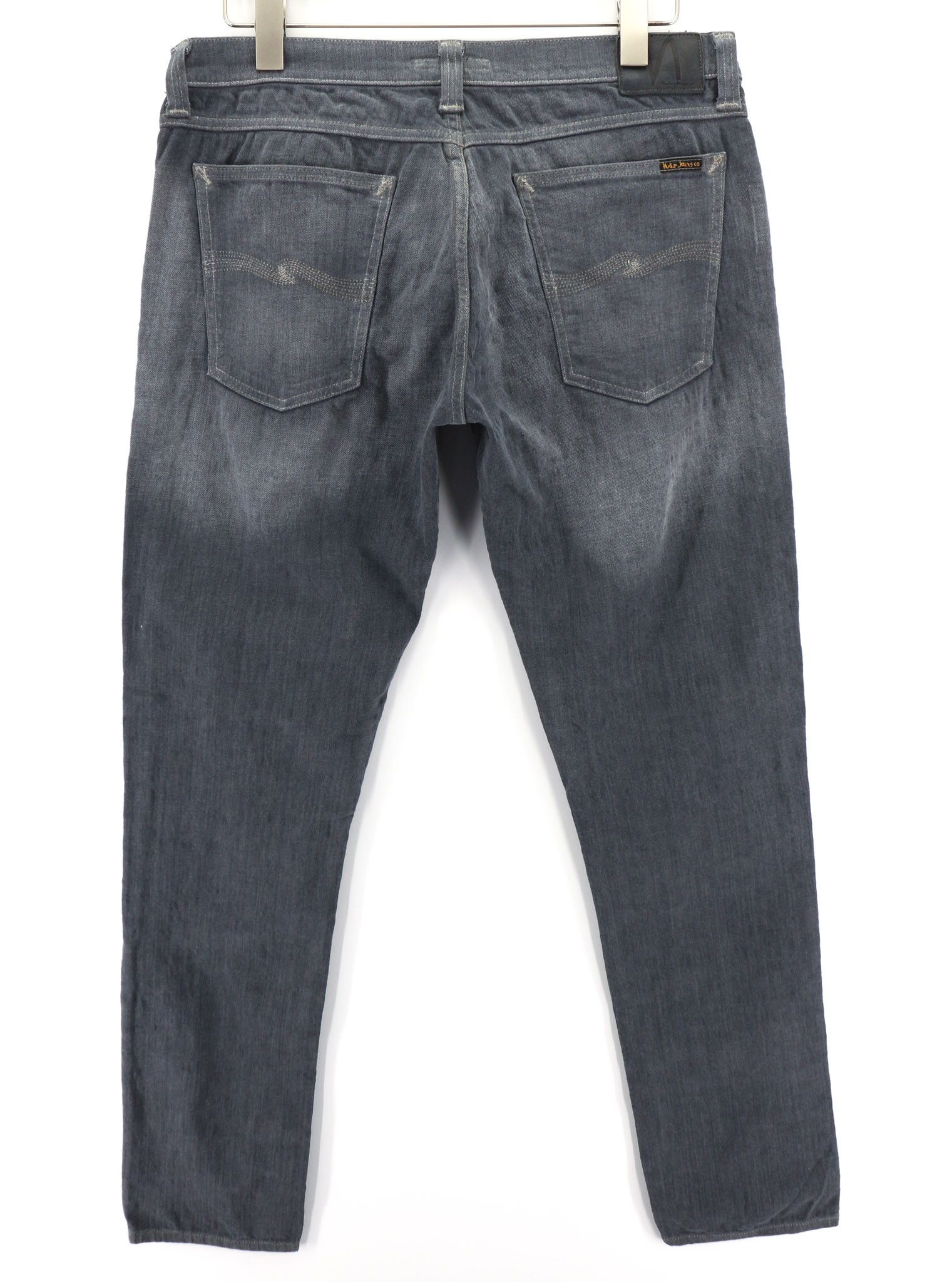 Nudie Jeans TIGHT LONG JOHN W34/L34 Organic Charcoal Slim Fit 80694 Size US 34 / EU 50 - 2 Thumbnail