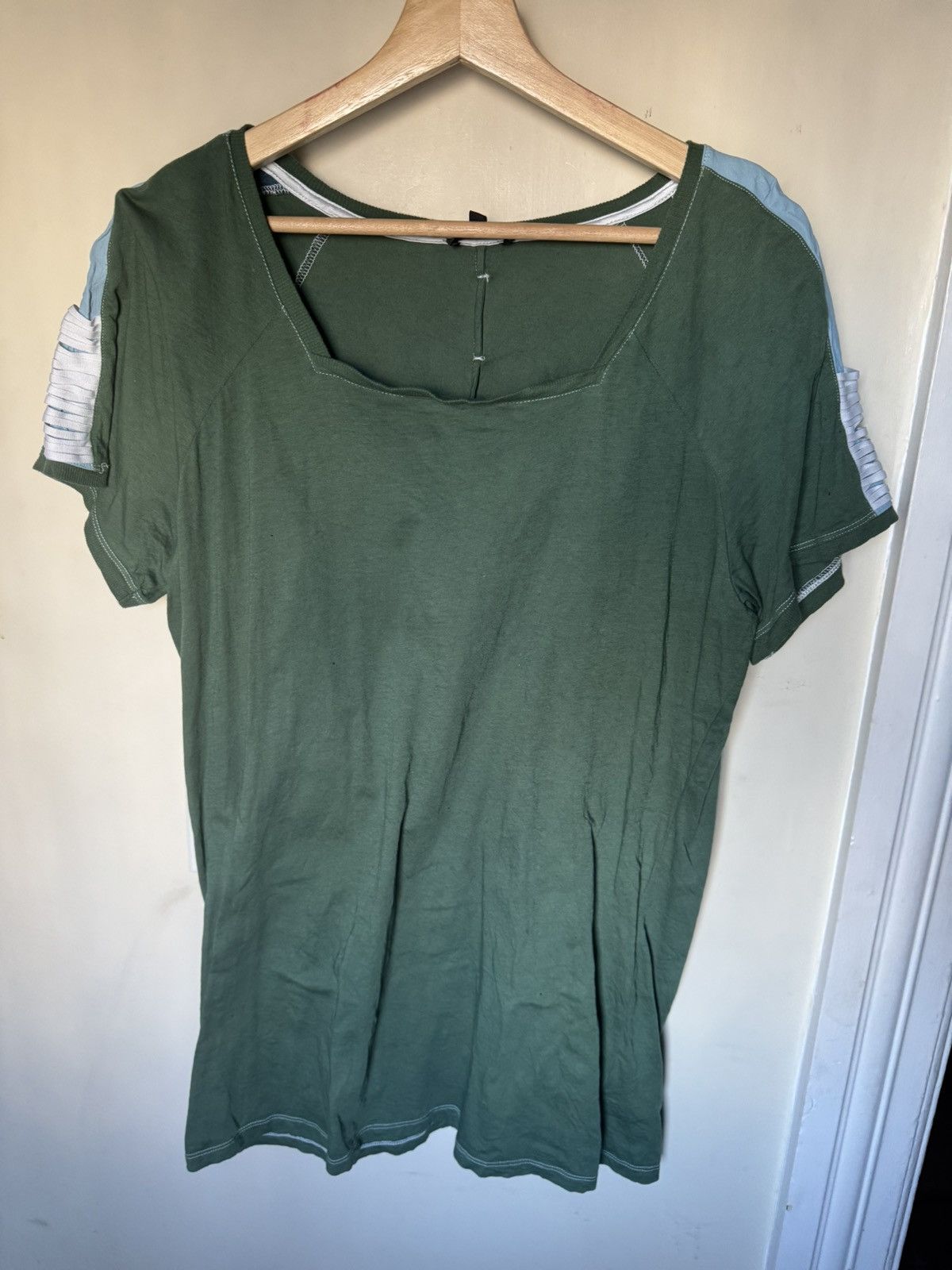 Delusion DELUSION Tee with leather accents Size US L / EU 52-54 / 3 - 1 Thumbnail