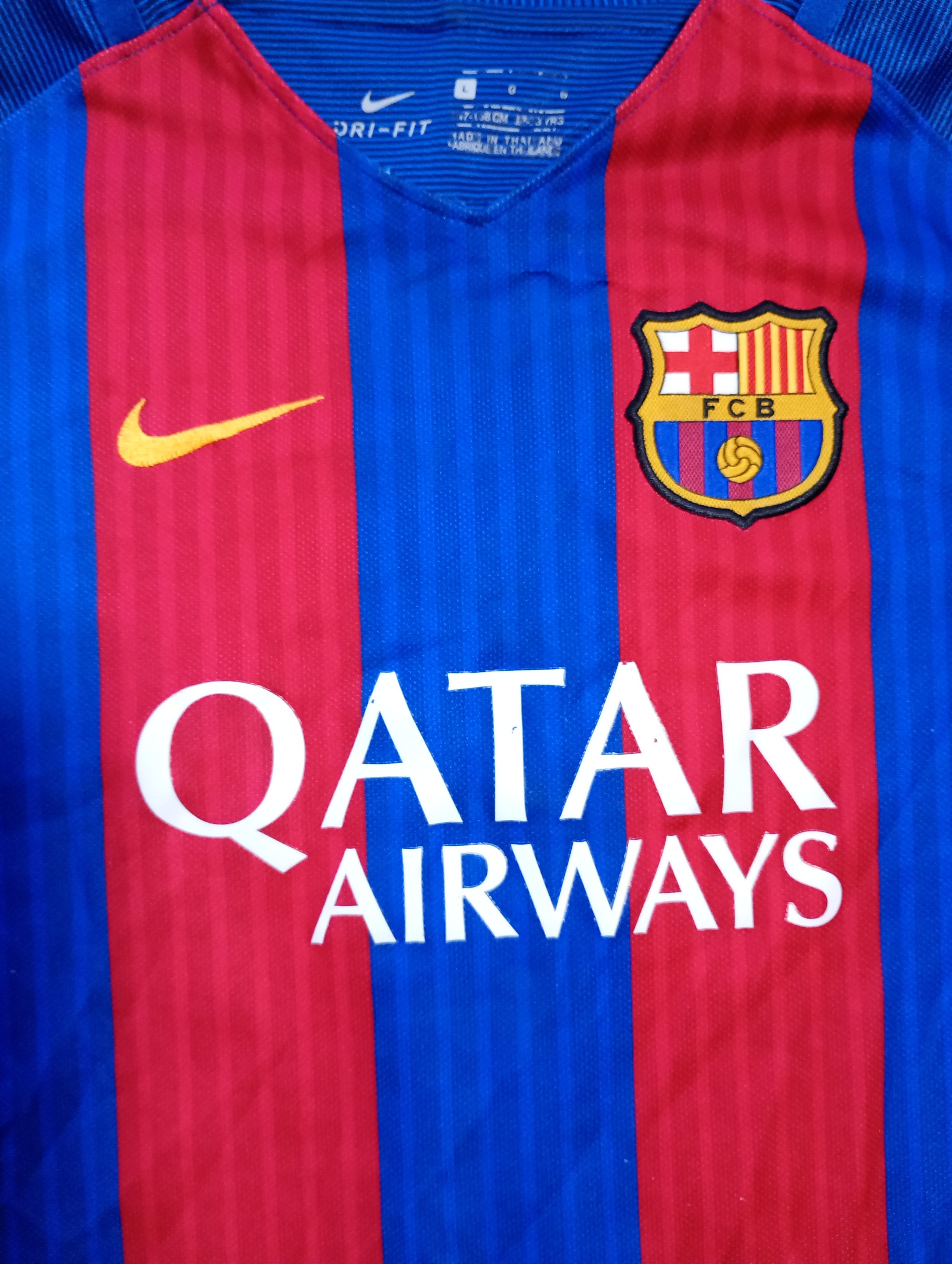 Nike Nike Barcelona FC Jersey 2016-2017 kids size L 12-13 years Size US XXS / EU 40 - 7 Thumbnail
