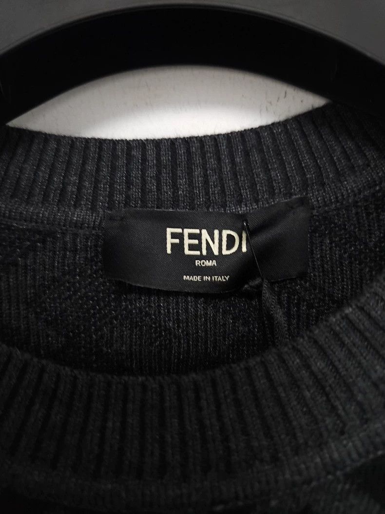 Fendi Fendi Monogram Pattern Sweater Size US M / EU 48-50 / 2 - 5 Thumbnail