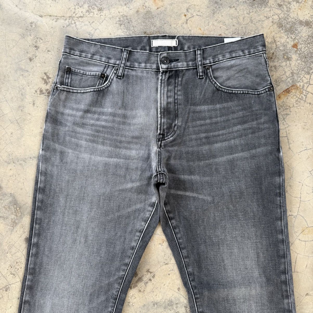Japanese Brand VINTAGE JAPANESE FADED BLACK JEAN DENIM PANTS Size US 34 / EU 50 - 3 Thumbnail