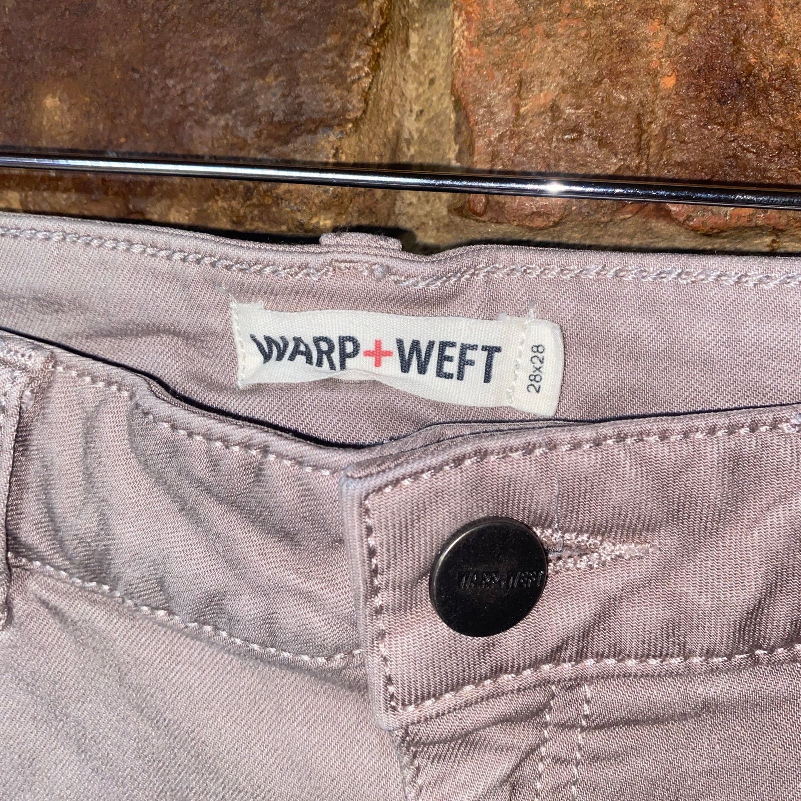 Other Warp + Wept SFO Skinny Sphinx Luxsculpt Taupe Denim Jeans 28 Size 28" / US 6 / IT 42 - 4 Thumbnail