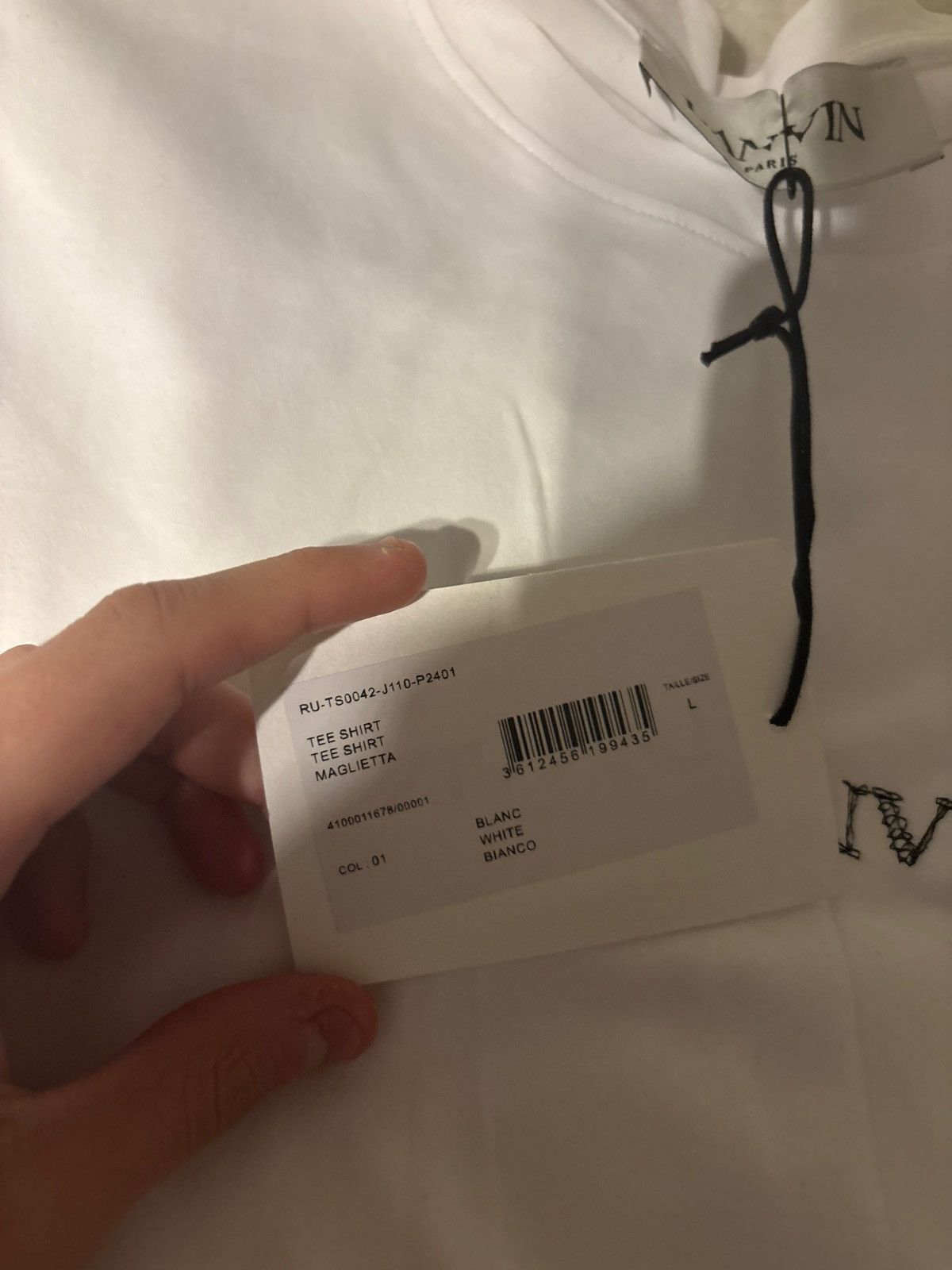 Lanvin New Lanvin t-shirt Size US L / EU 52-54 / 3 - 9 Thumbnail