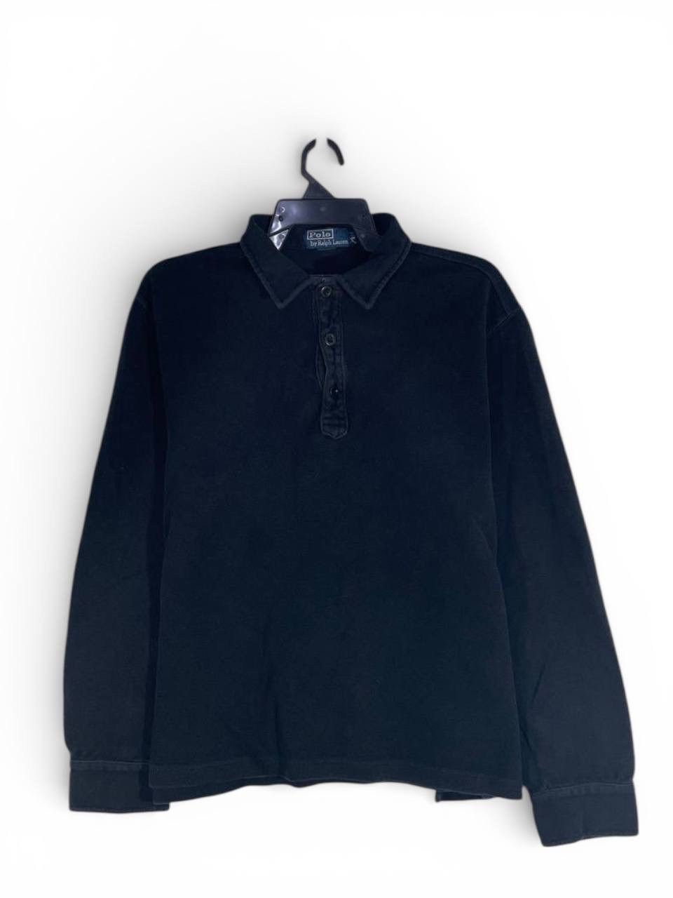 Polo Ralph Lauren Vintage polo ralph buttons up sweatshirt jumper size XL Size US XL / EU 56 / 4 - 1 Thumbnail