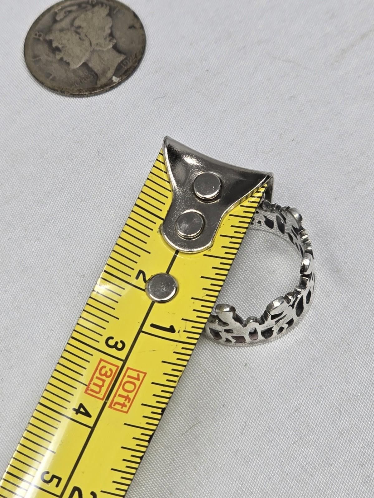 Other James Avery Retired Sterling Silver Children School Desk Size ONE SIZE - 8 Thumbnail
