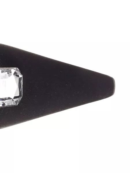 Saint Laurent Paris o1bcso1str0426 Doville Satin Slingback in Black Size US 10 / IT 40 - 5 Thumbnail