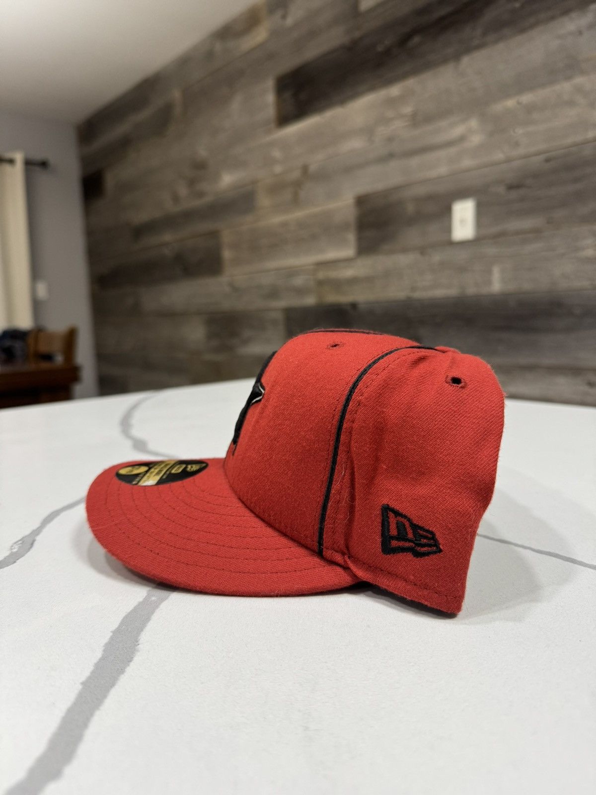 New Era Vintage Astros New Era Fitted Cap Size ONE SIZE - 5 Thumbnail