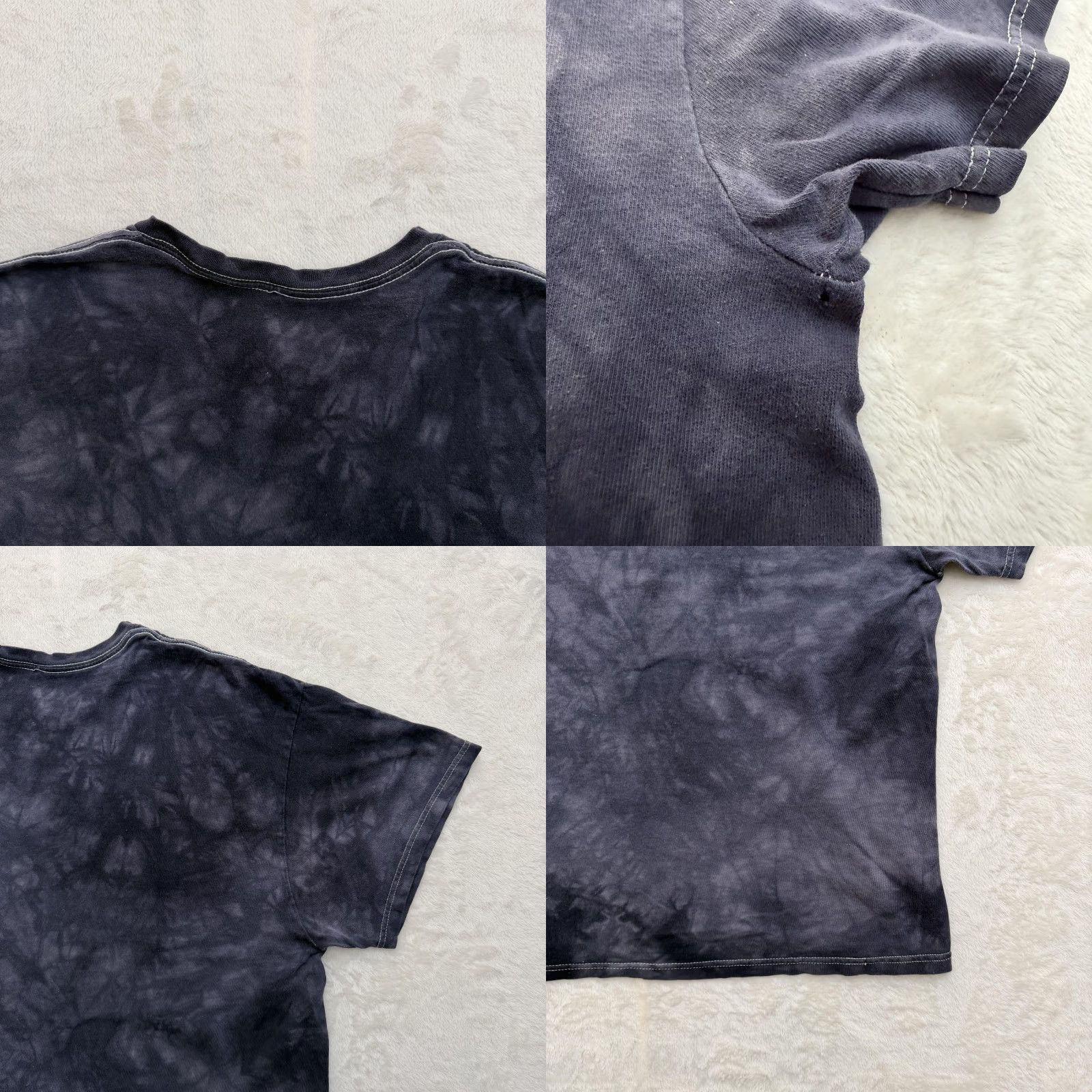 The Mountain VINTAGE The Mountain Shirt Mens XL Black Tie Dye Bald Eagle Graphic Patriotic USA Size US XL / EU 56 / 4 - 8 Thumbnail