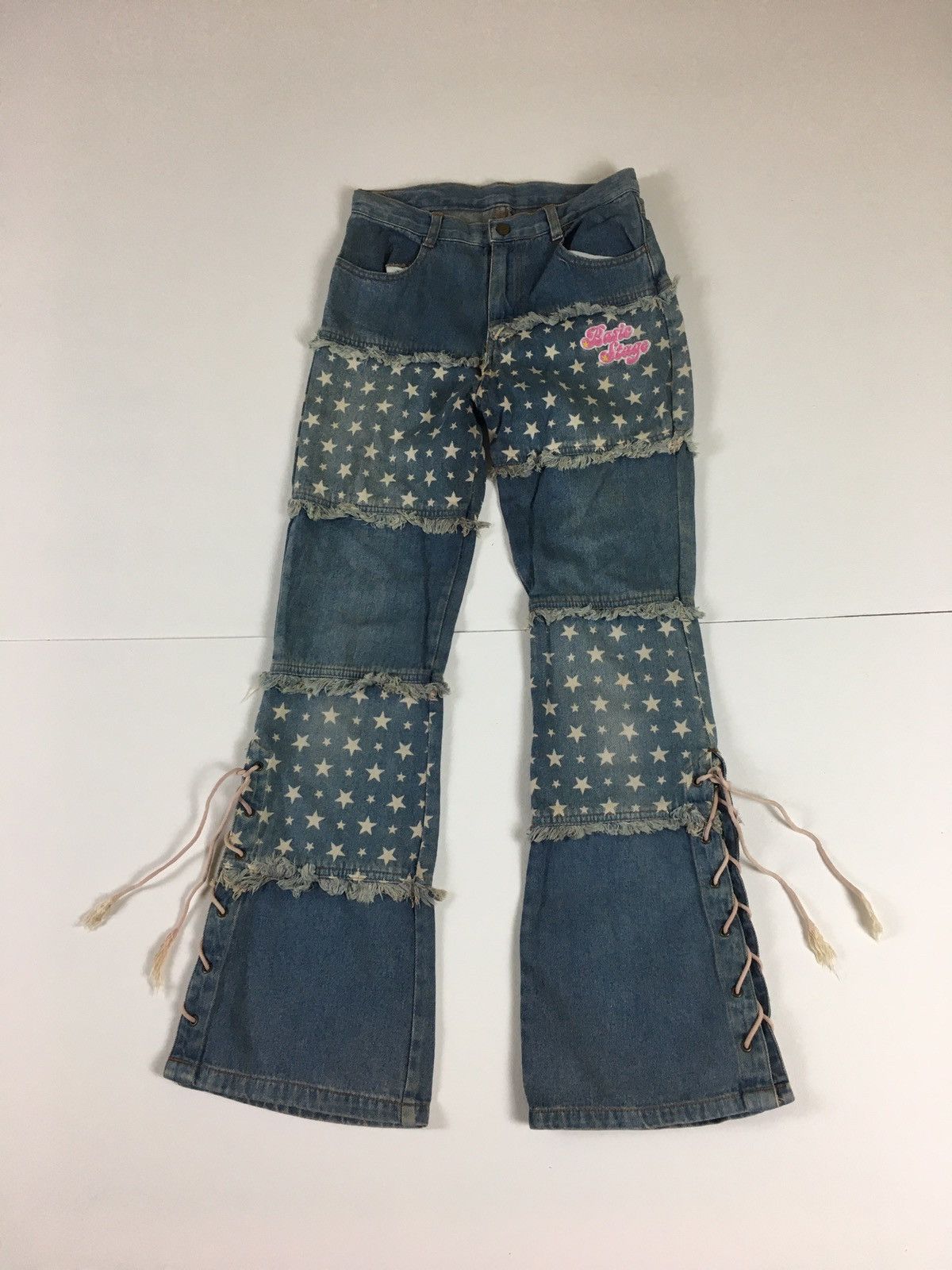 Japanese Brand Vintage Japanese Basic Stage Hagi Flare Jeans Size 26" / US 2 / IT 38 - 1 Thumbnail