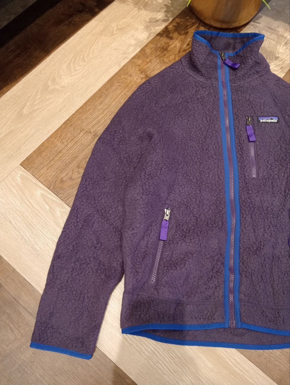Patagonia PATAGONIA MEN'S PITON PURPLE RETRO PILE JACKET - REGULAR FIT Size US XXS / EU 40 - 5 Thumbnail
