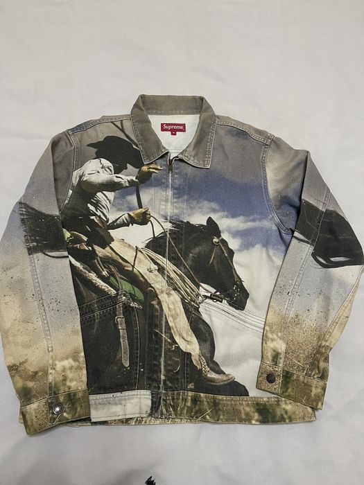 Supreme Supreme cowboy denim trucker work Jacket Grailed
