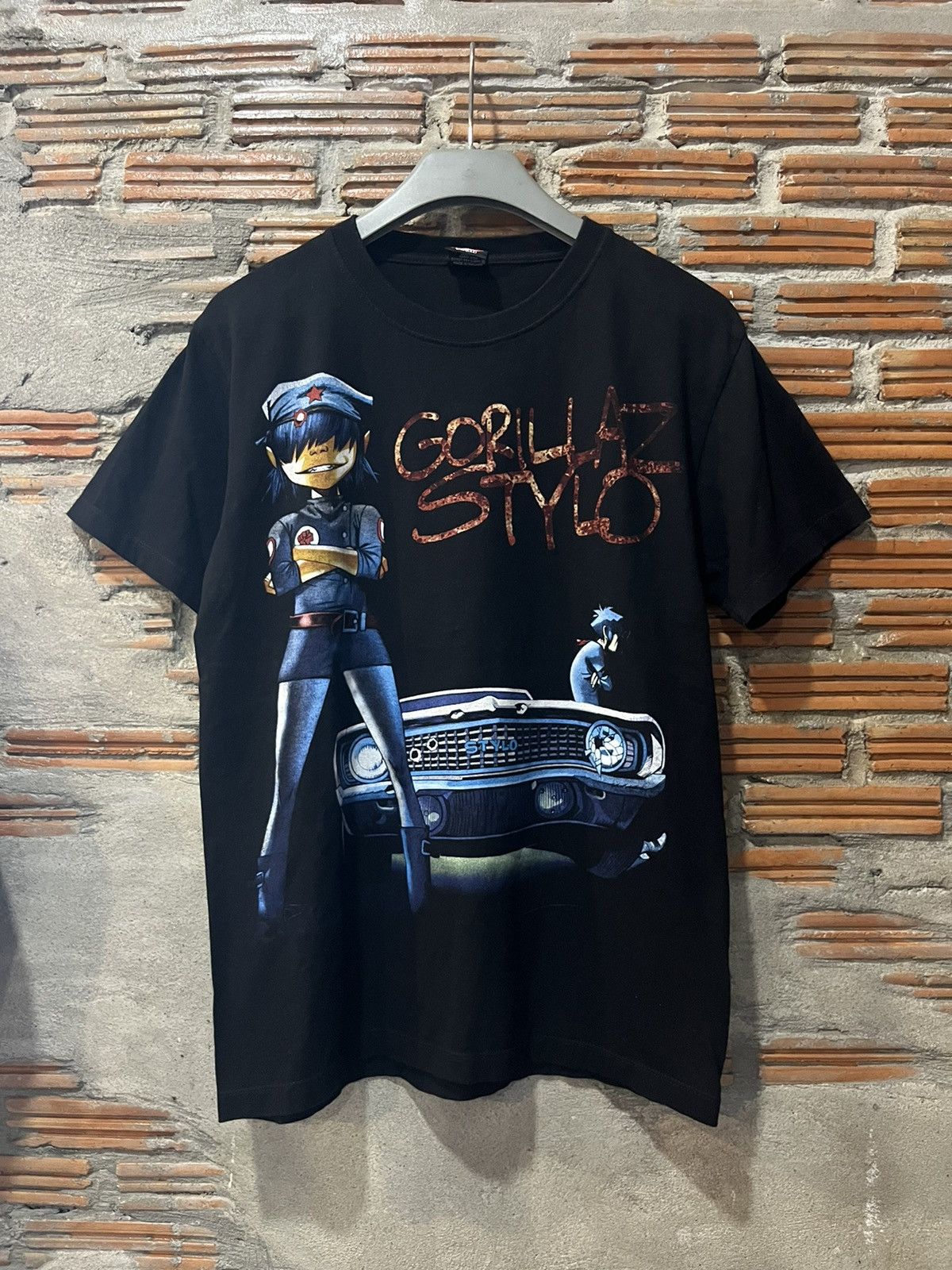 Band Tees Vintage GORILLAZ STYLO 00’s Band Tshirt Size US M / EU 48-50 / 2 - 2 Thumbnail