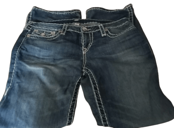 True Religion True Religion Super T Bootcut Rope Stitch Sz 31 Size 31" - 5 Thumbnail