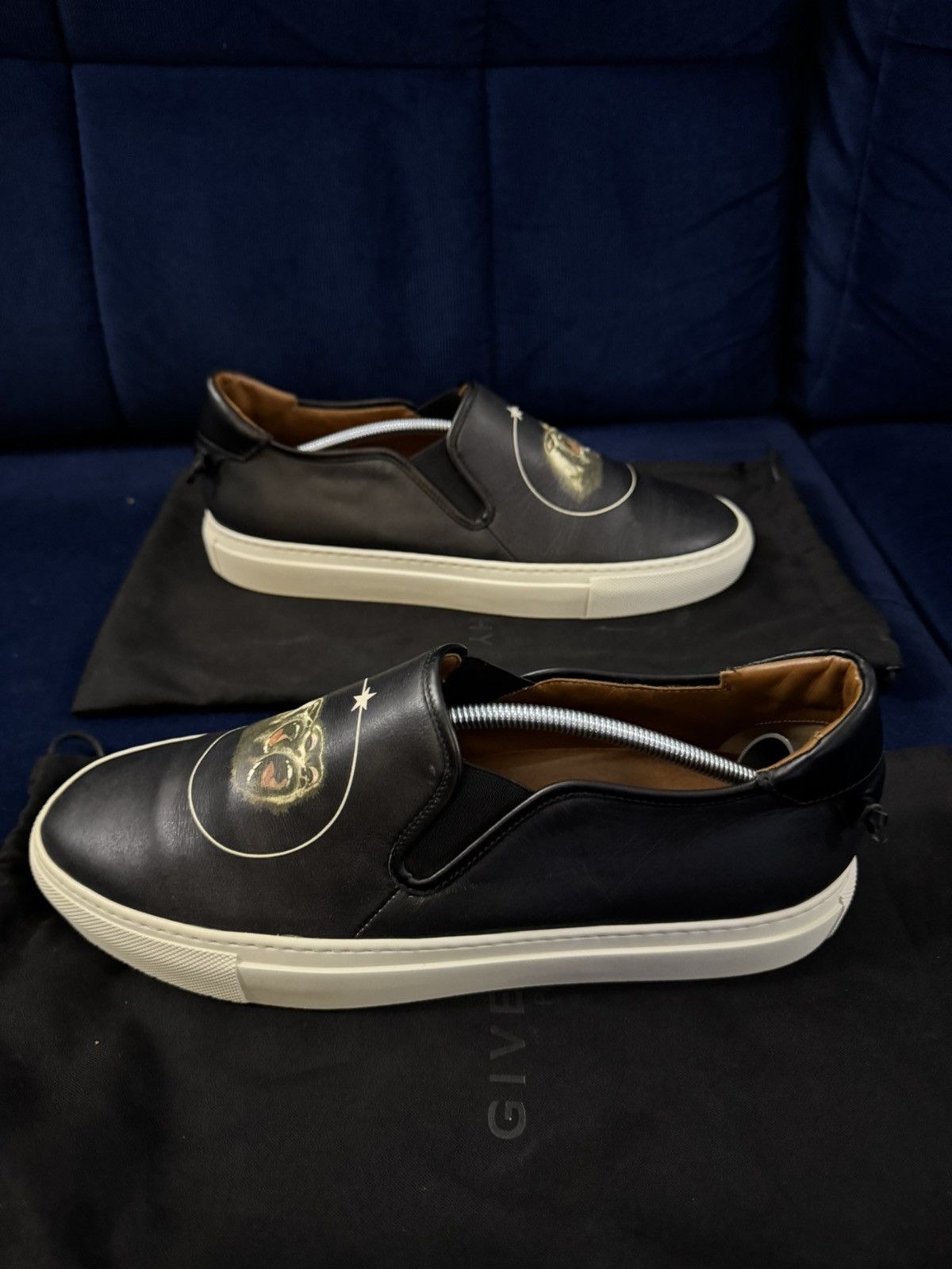 Givenchy Givenchy Monkey brothers print slip-ons Size US 7 / EU 40 - 1 Thumbnail