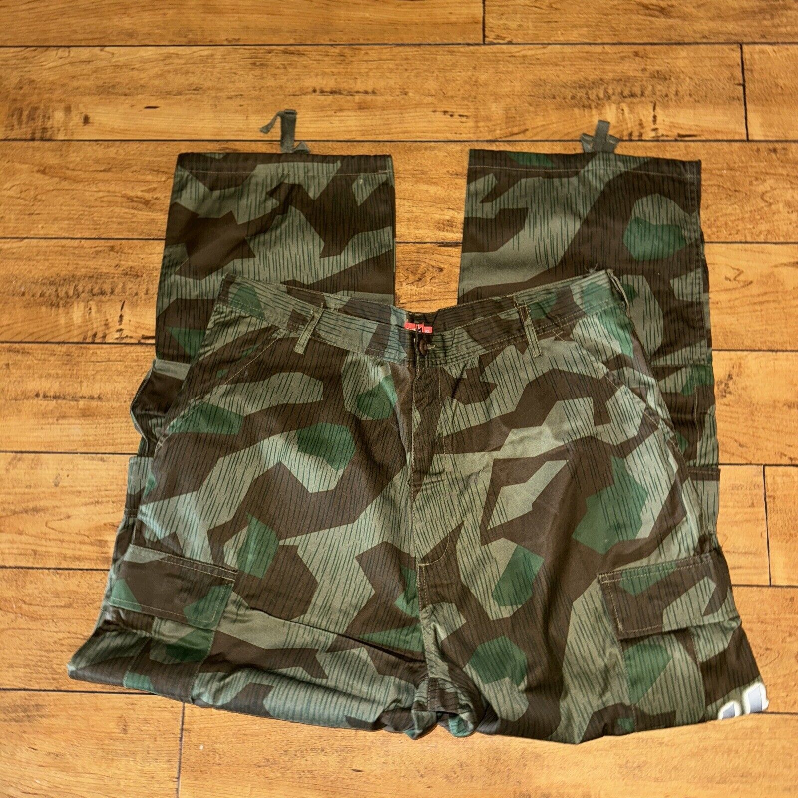 Vintage Wehrwolf Clothing Men’s Camo Cargo Military Pants XL 40x33 Size US 40 / EU 56 - 3 Thumbnail