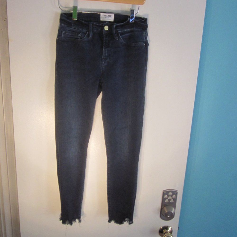 Frame Frame Denim 28 Le Skinny De Jeanne Size 28" / US 6 / IT 42 - 4 Thumbnail