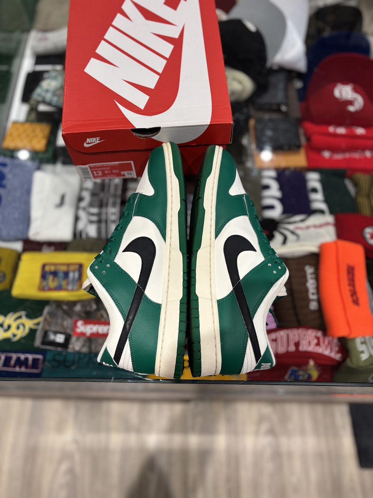 Nike Nike Dunk Low SE Lottery Pack Malachite Green Size US 12 / EU 45 - 5 Thumbnail