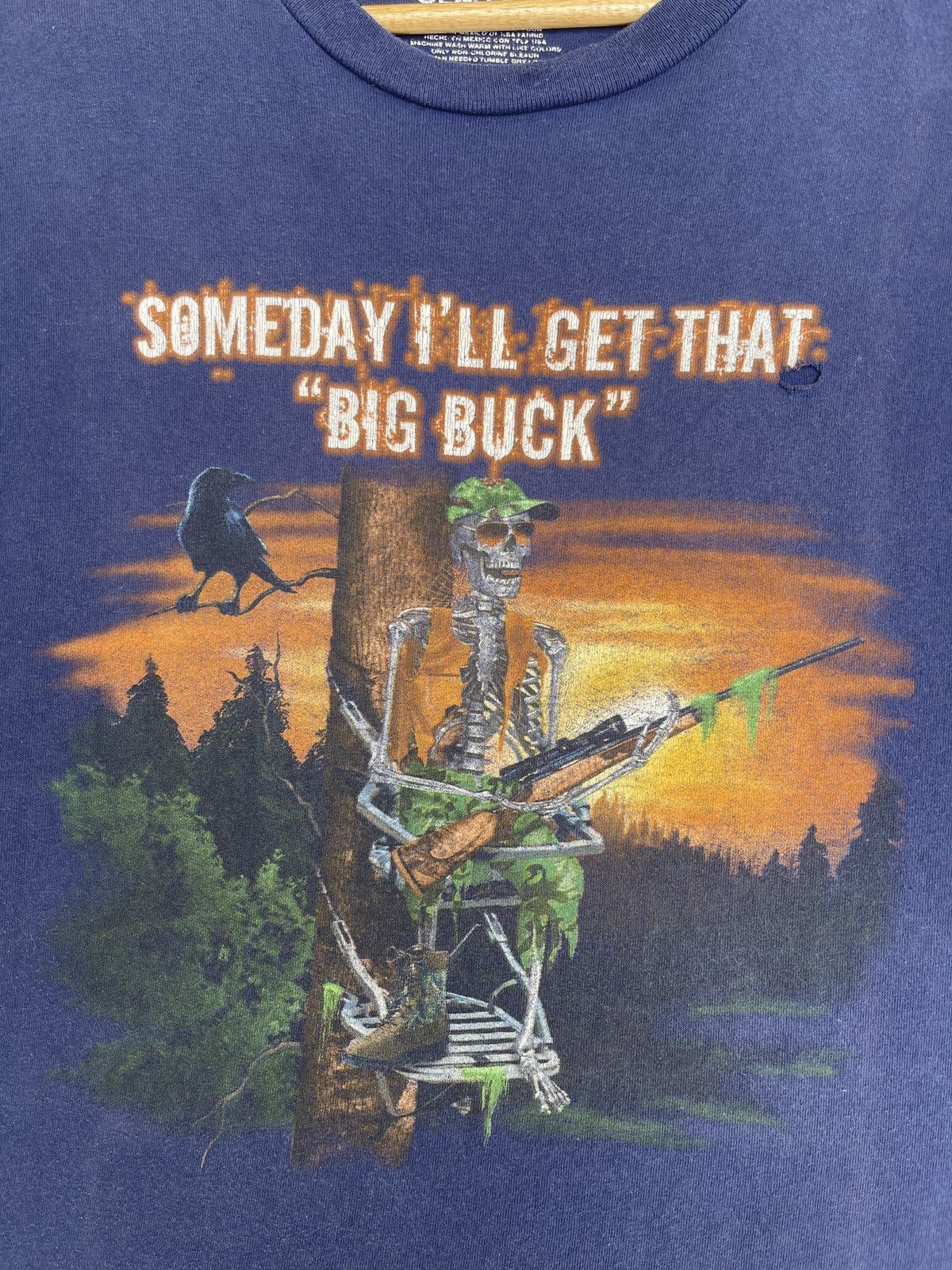Vintage Last Drop🔥Rare🔥Vintage Humor Skull ERD GRUNGE TEE Size US XL / EU 56 / 4 - 9 Thumbnail