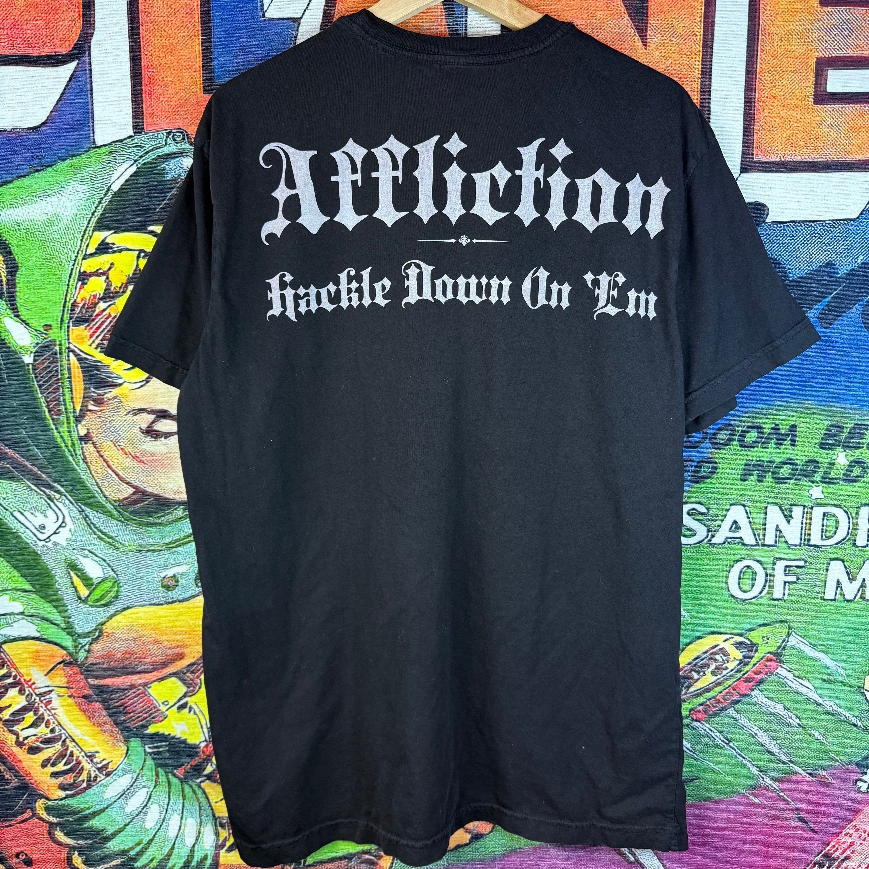 Affliction Affliction/Haunted Mound “Hackle down on em” Tee Size Large Size US L / EU 52-54 / 3 - 2 Thumbnail