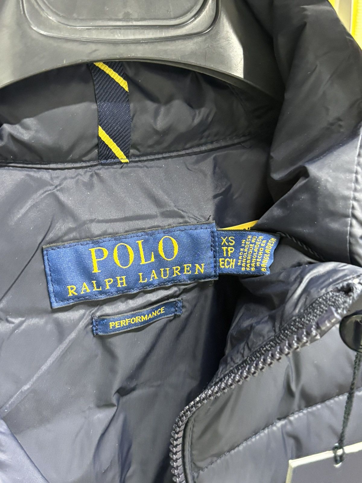 Polo Ralph Lauren Navy Lightweight Down Jacket Ralph Lauren Men’s XS – New Size US XS / EU 42 / 0 - 6 Thumbnail