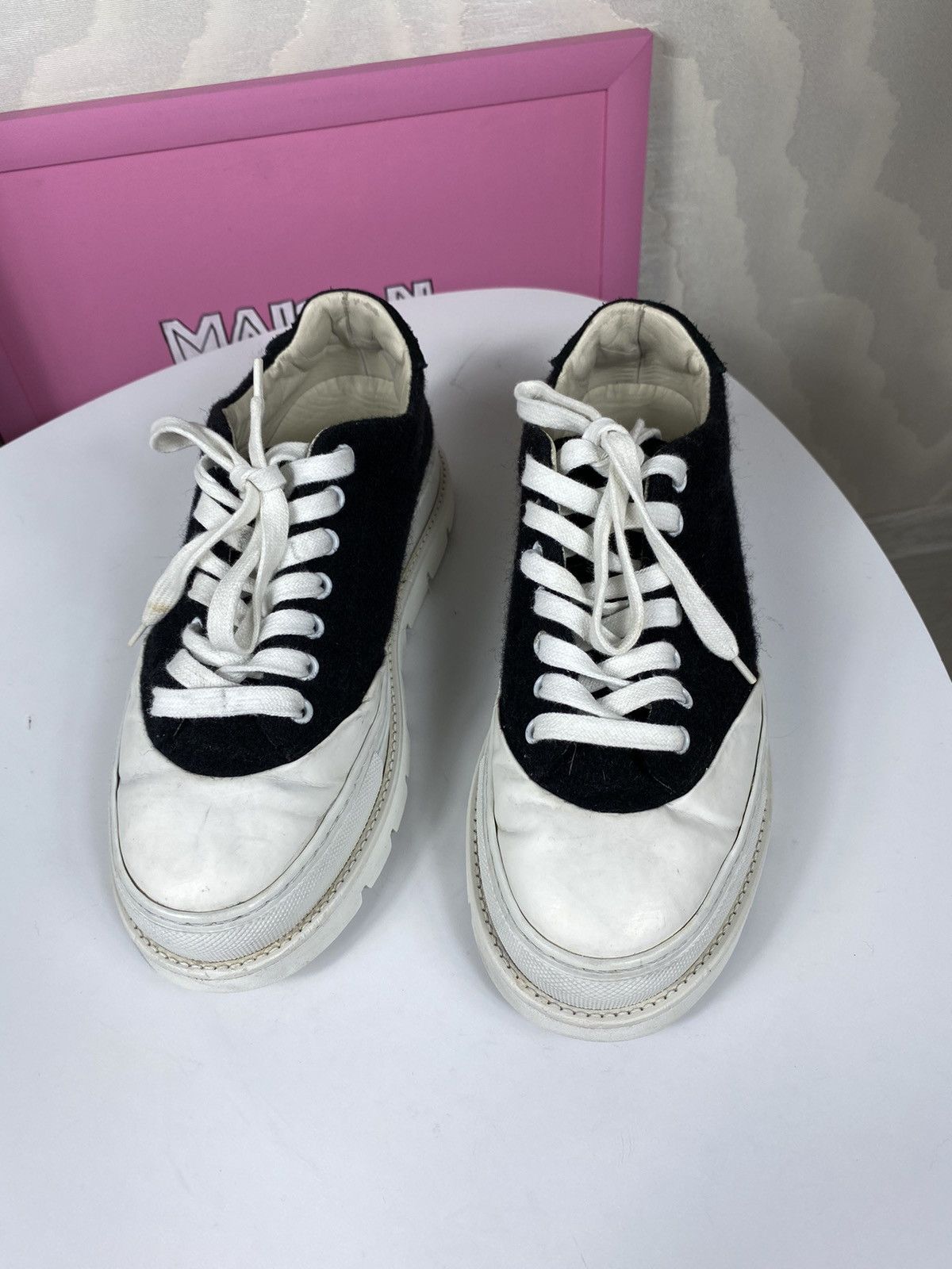 Maison Margiela MM6 Maison Margiela Platform Ponyhair Size US 8 / IT 38 - 6 Thumbnail