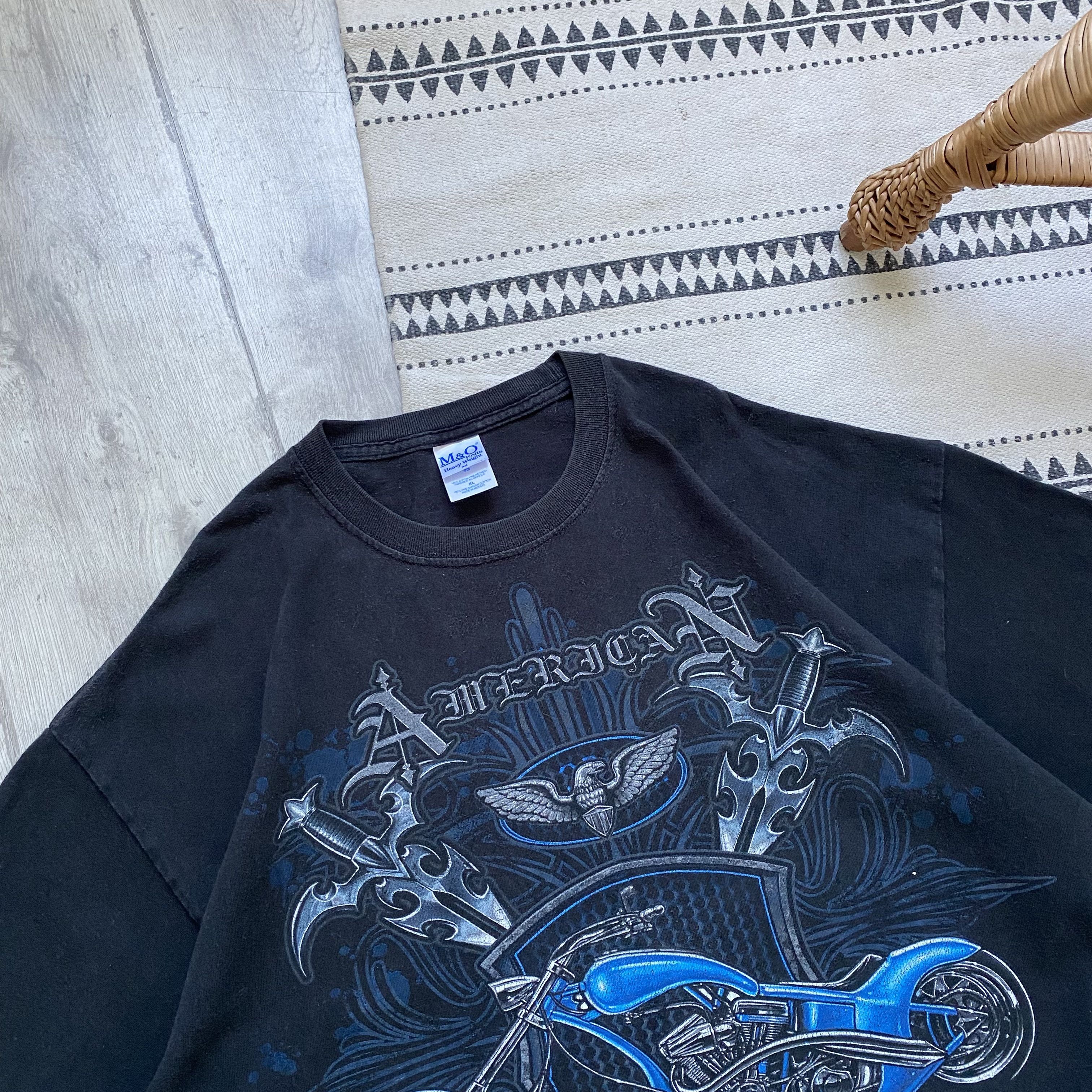West Coast Choppers 🏍️ Faded Vintage American Chopper Heavy tee Harley Davidson Size US XL / EU 56 / 4 - 2 Thumbnail