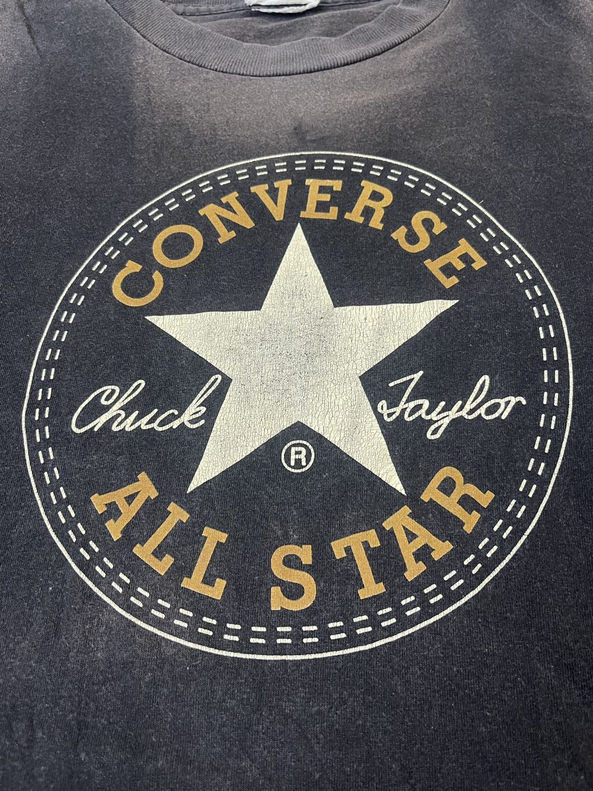 Converse Vintage Converse All Star Faded Tshirt USA Streetwear Size US M / EU 48-50 / 2 - 3 Thumbnail