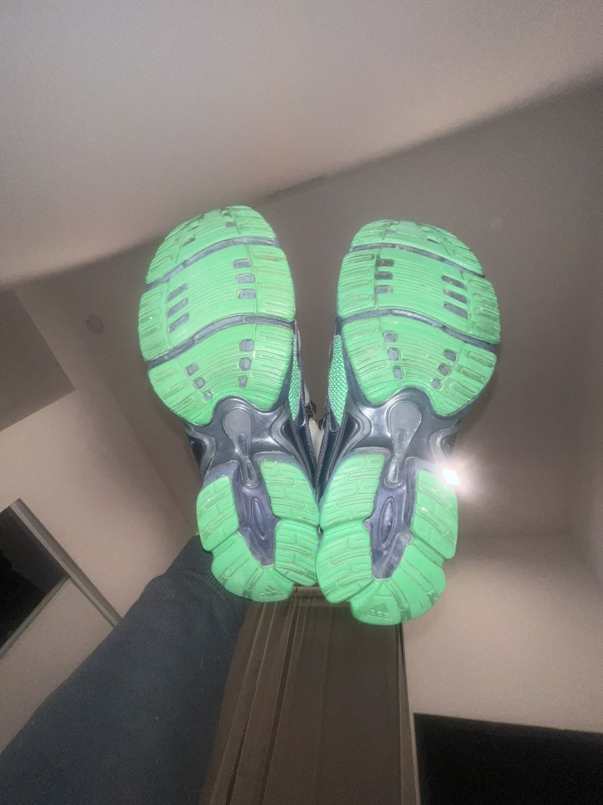 Adidas × Raf Simons Raf simons adidas size 8 ozweego 2 red green Size US 8 / EU 41 - 5 Thumbnail