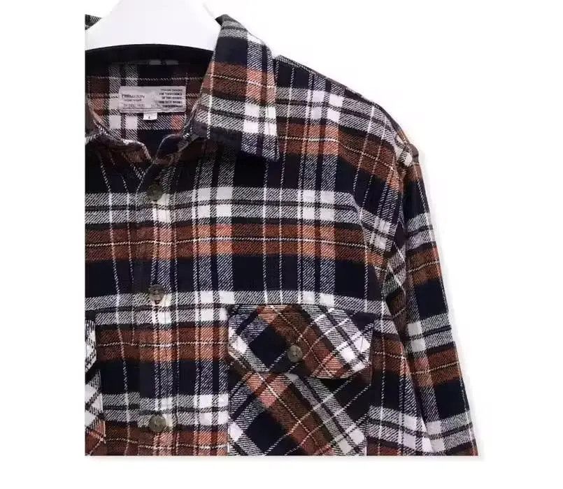 Flannel Japanese Brand Thruxton Plaid Tartan Flannel Shirt Size US L / EU 52-54 / 3 - 3 Thumbnail