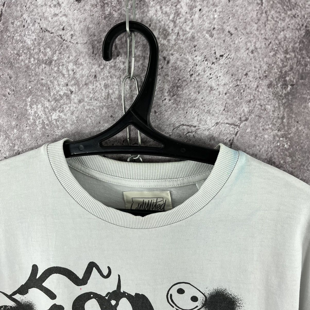 Welcome Skateboards Game Over Graffiti Smile Crazy Tee Big Logo Y2K Skateboard Size US M / EU 48-50 / 2 - 8 Thumbnail
