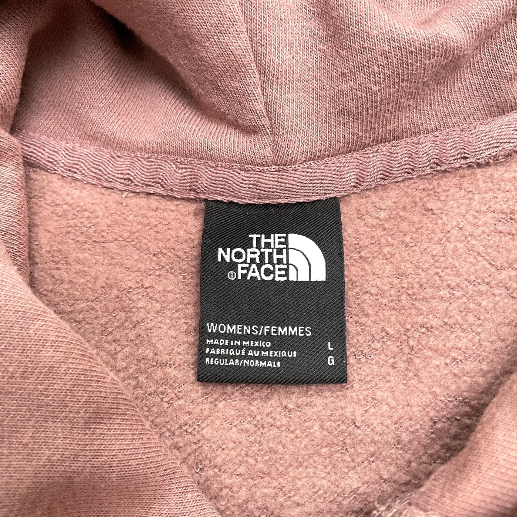 The North Face The North Face Sweatshirt Women's Pullover Hooded Fleece Pink Large Casual All Seasons Logo Graphic Outdoor Sports Streetwear Size L / US 10 / IT 46 - 5 Thumbnail